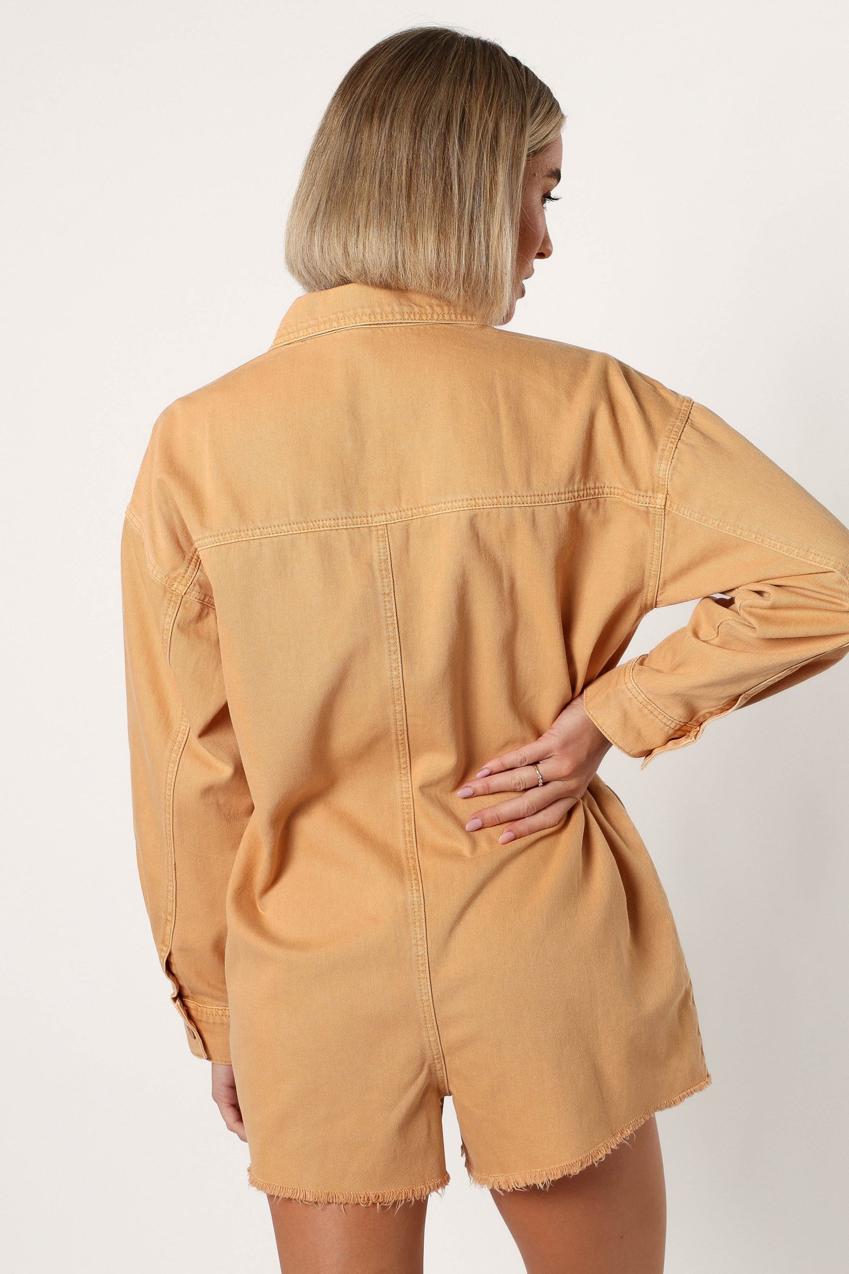 Pollyanna Romper - Tan - Image 4
