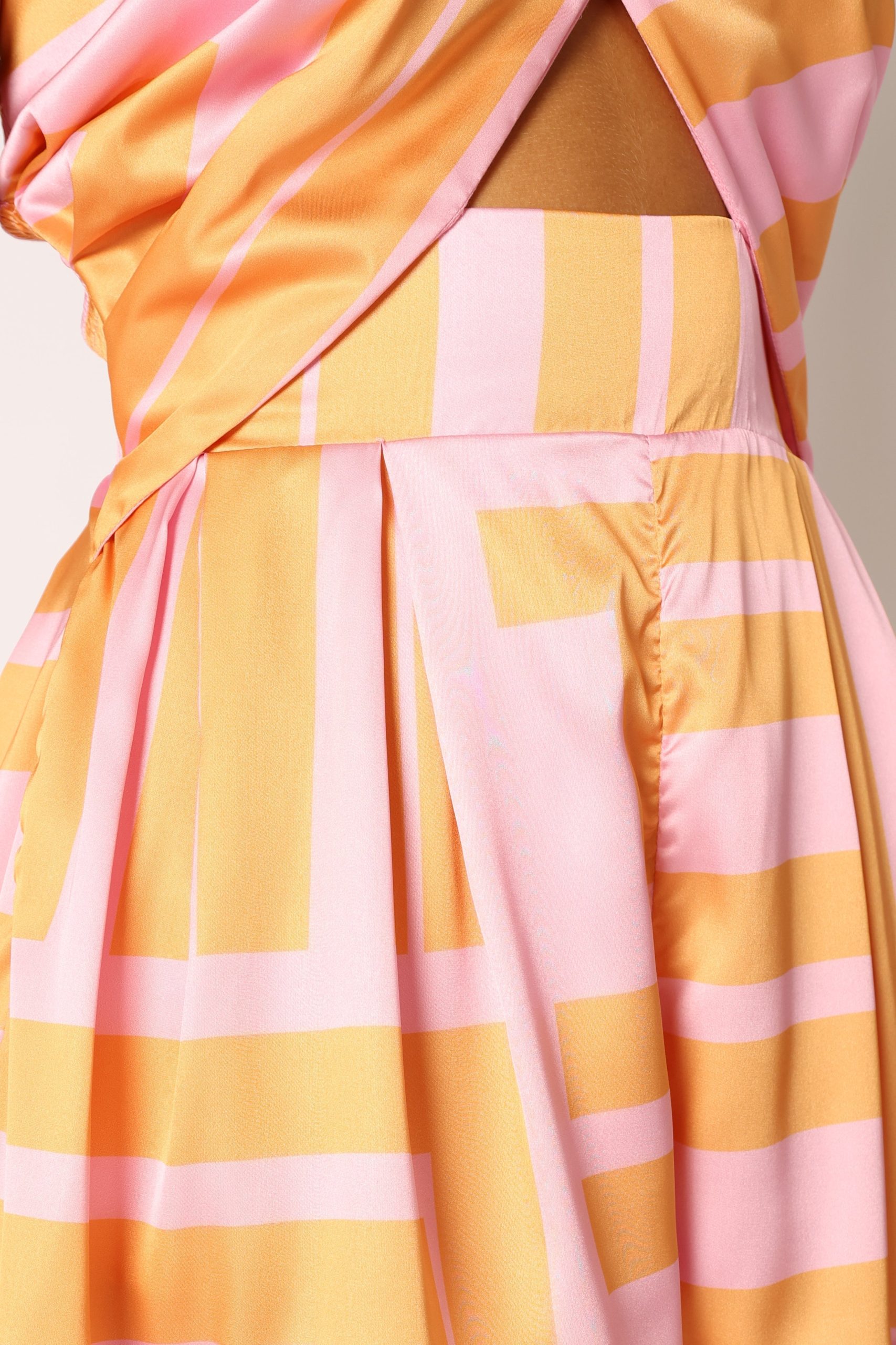 Primrose Halter Romper - Pink Orange - Image 11