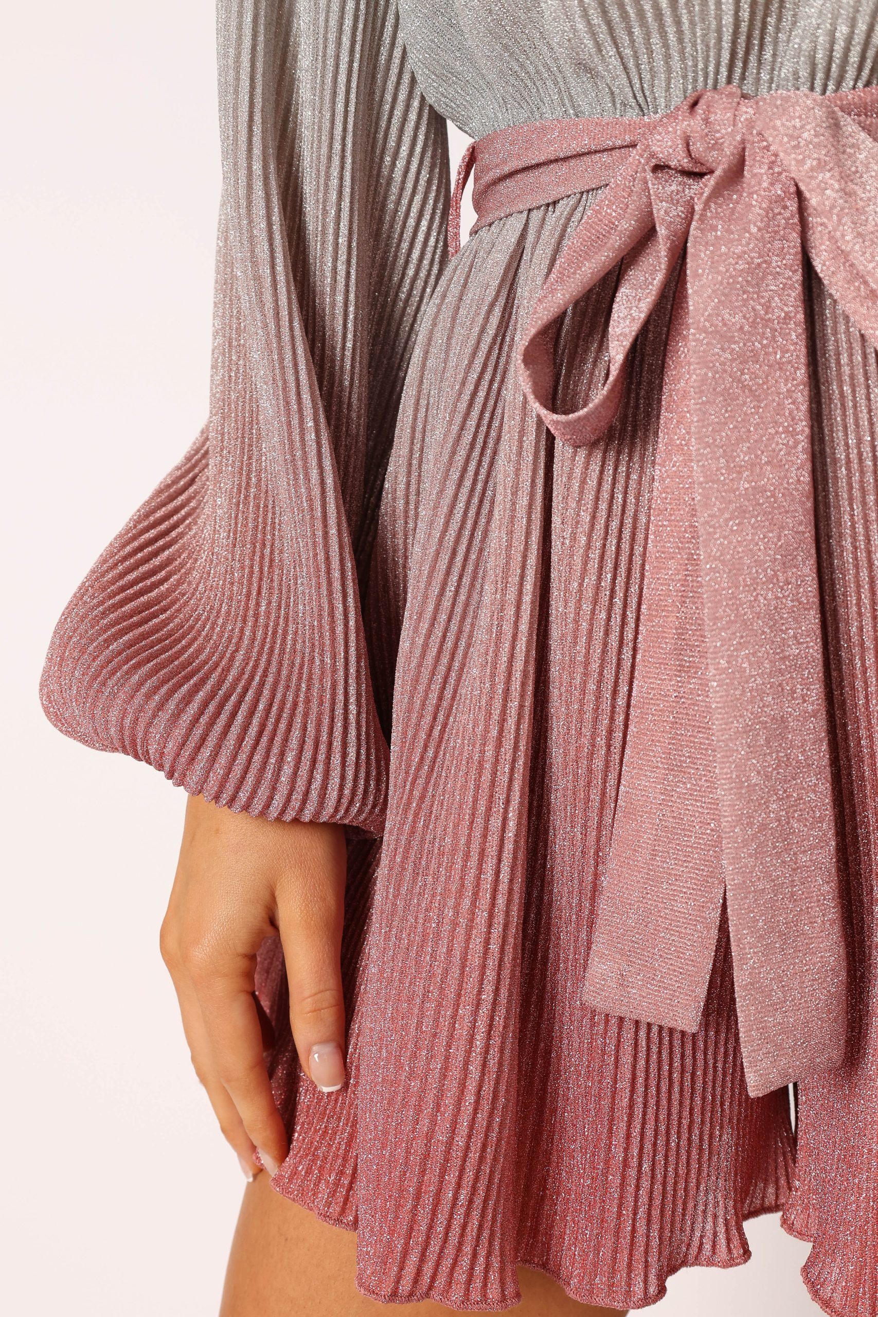 Rebecca Gradient Romper - Pink - Image 8