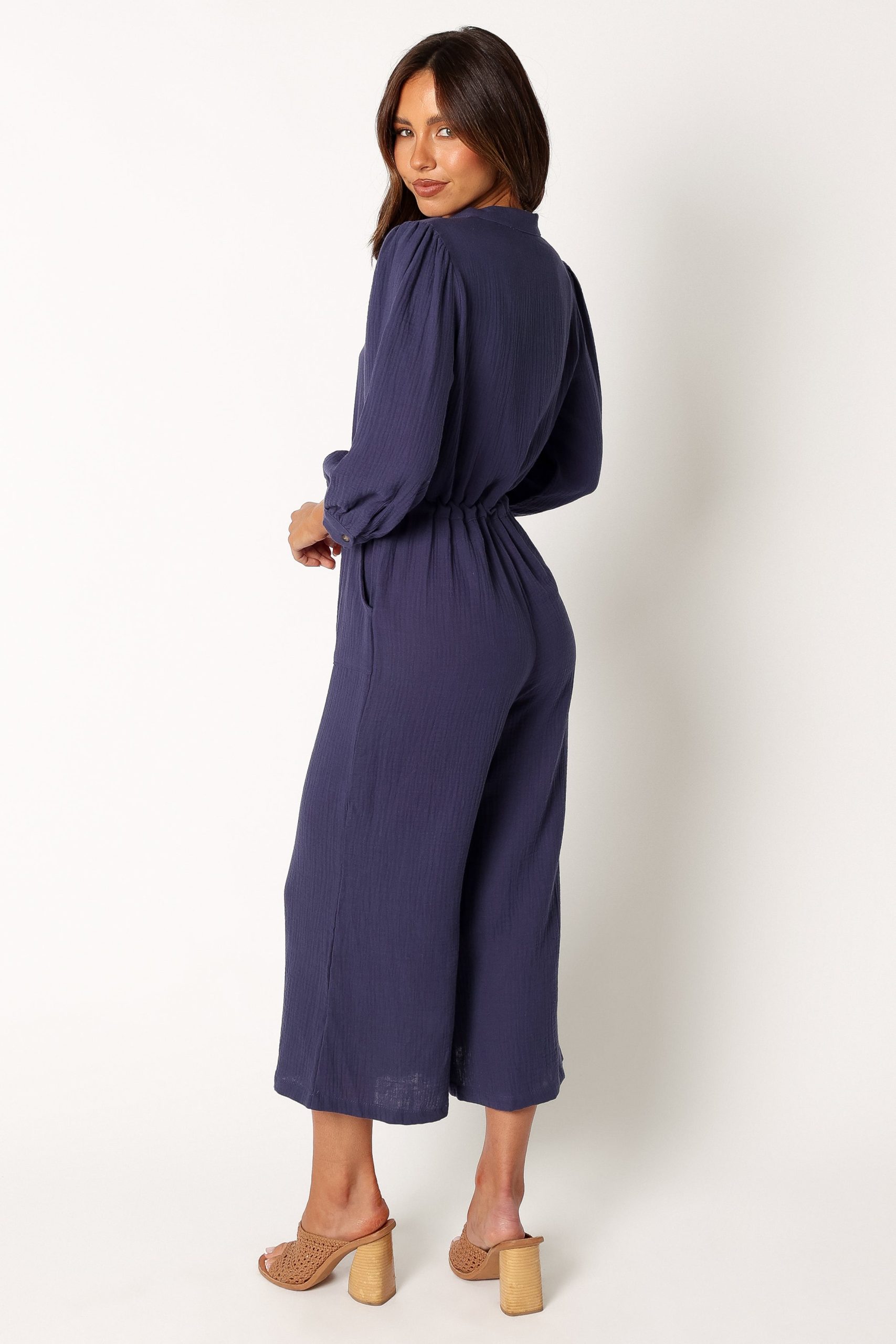 Roberta Jumpsuit - Navy - Image 4
