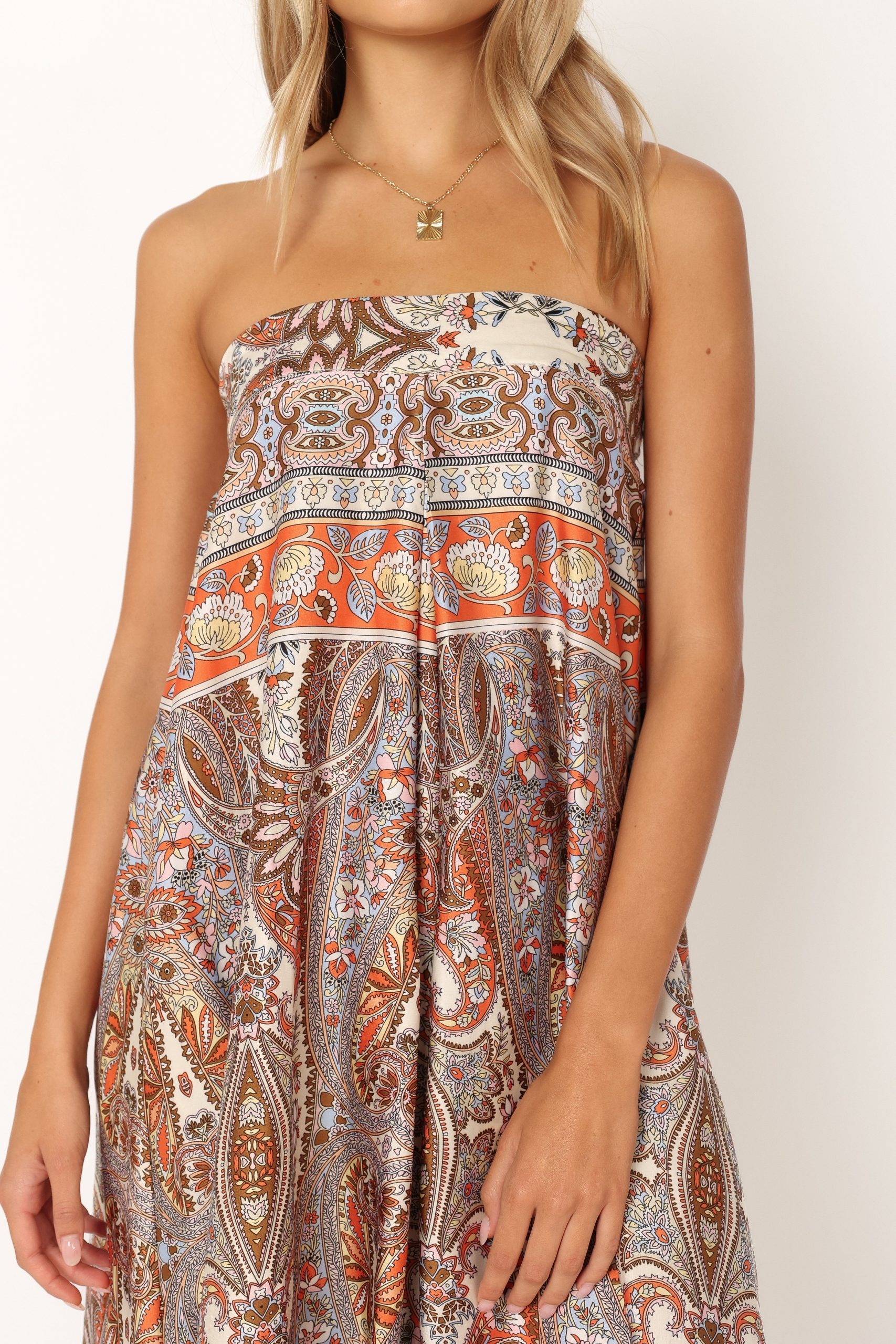 Sarah Strapless Jumpsuit - Multi - Image 10