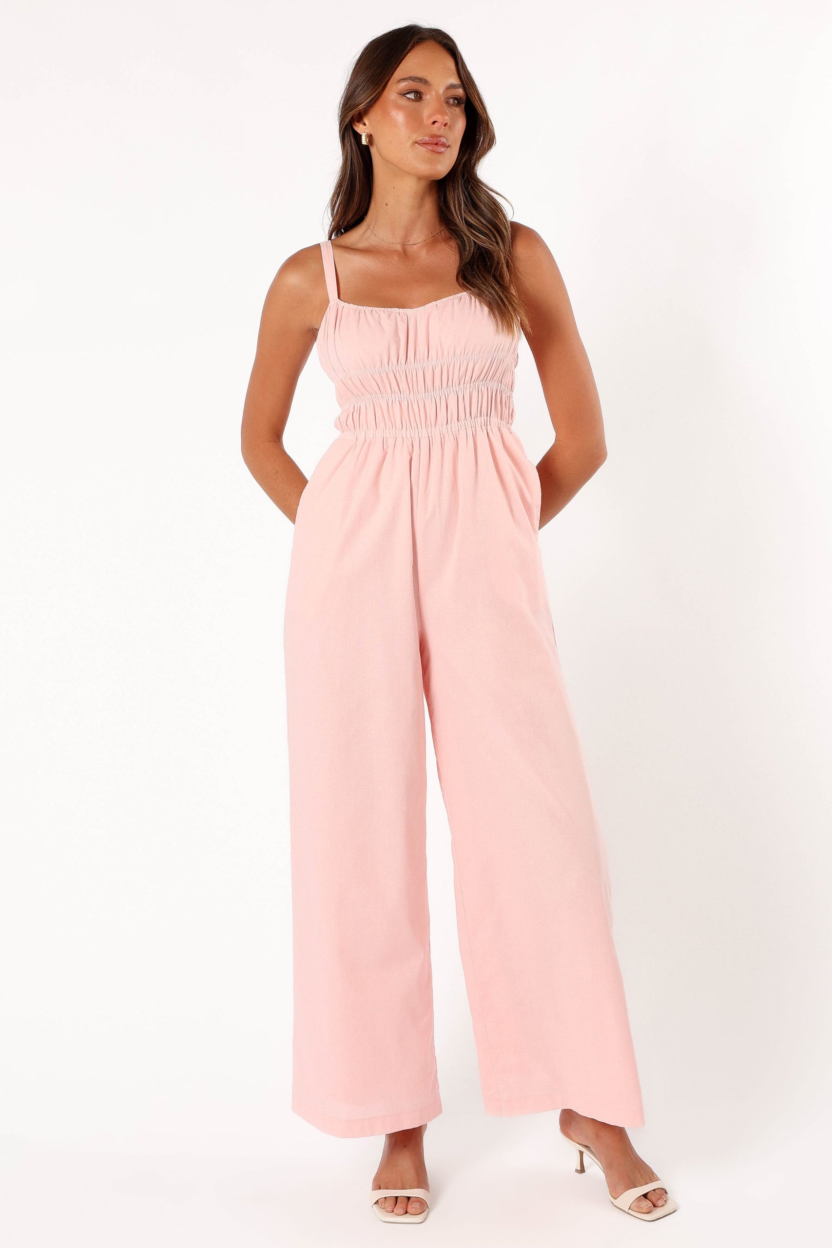 Williams Jumpsuit - Pale Pink - Image 3