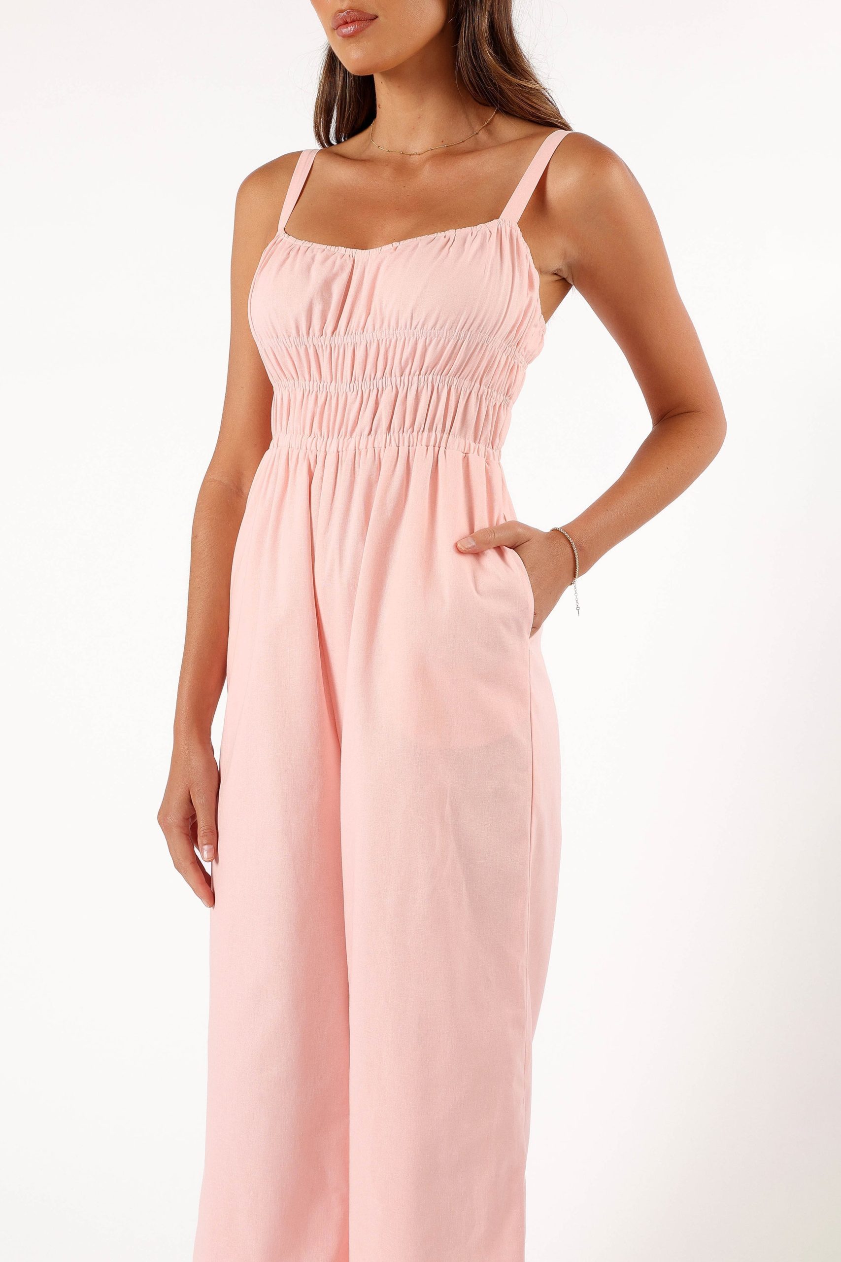 Williams Jumpsuit - Pale Pink - Image 7