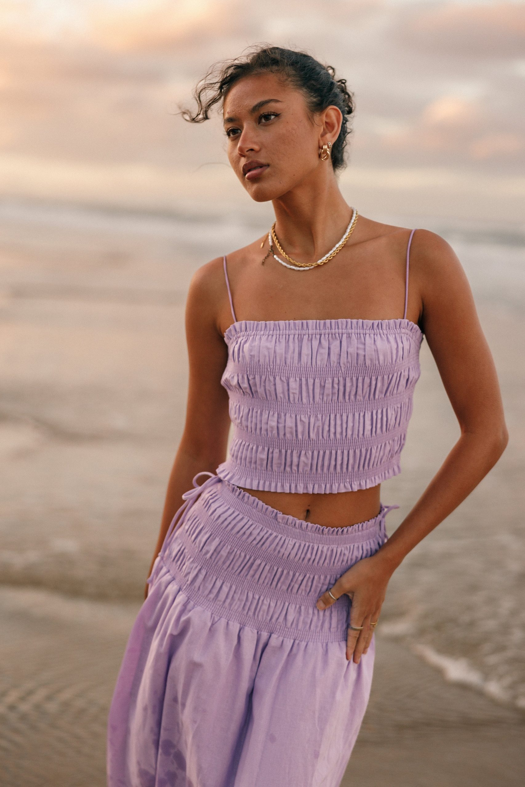 Adine Two Piece Set - Lilac - Image 2