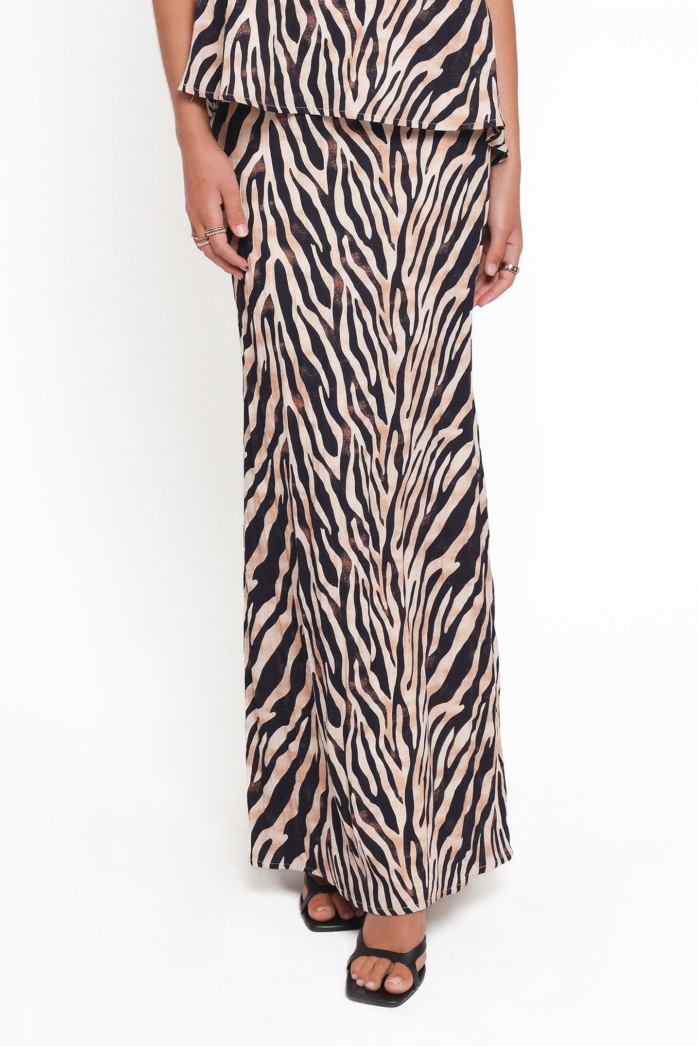 Agnes Skirt Set - Brown Zebra - Image 3