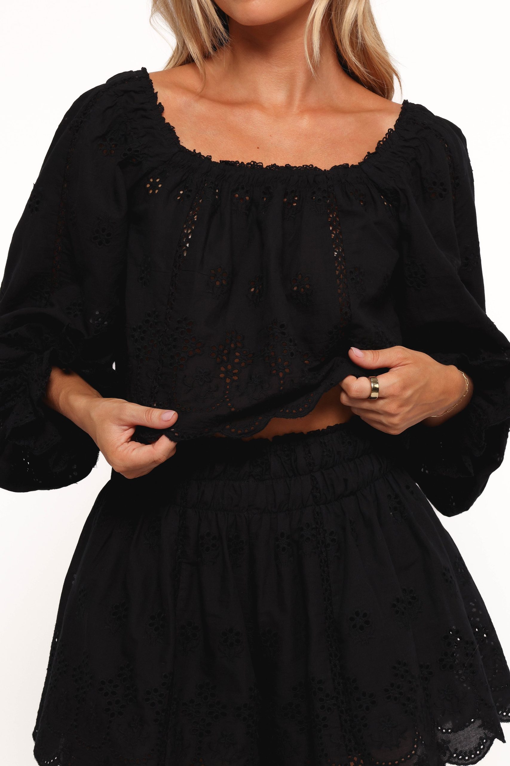 Alessia Two Piece Set - Black - Image 7