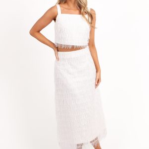 Allure Two Piece Set - White