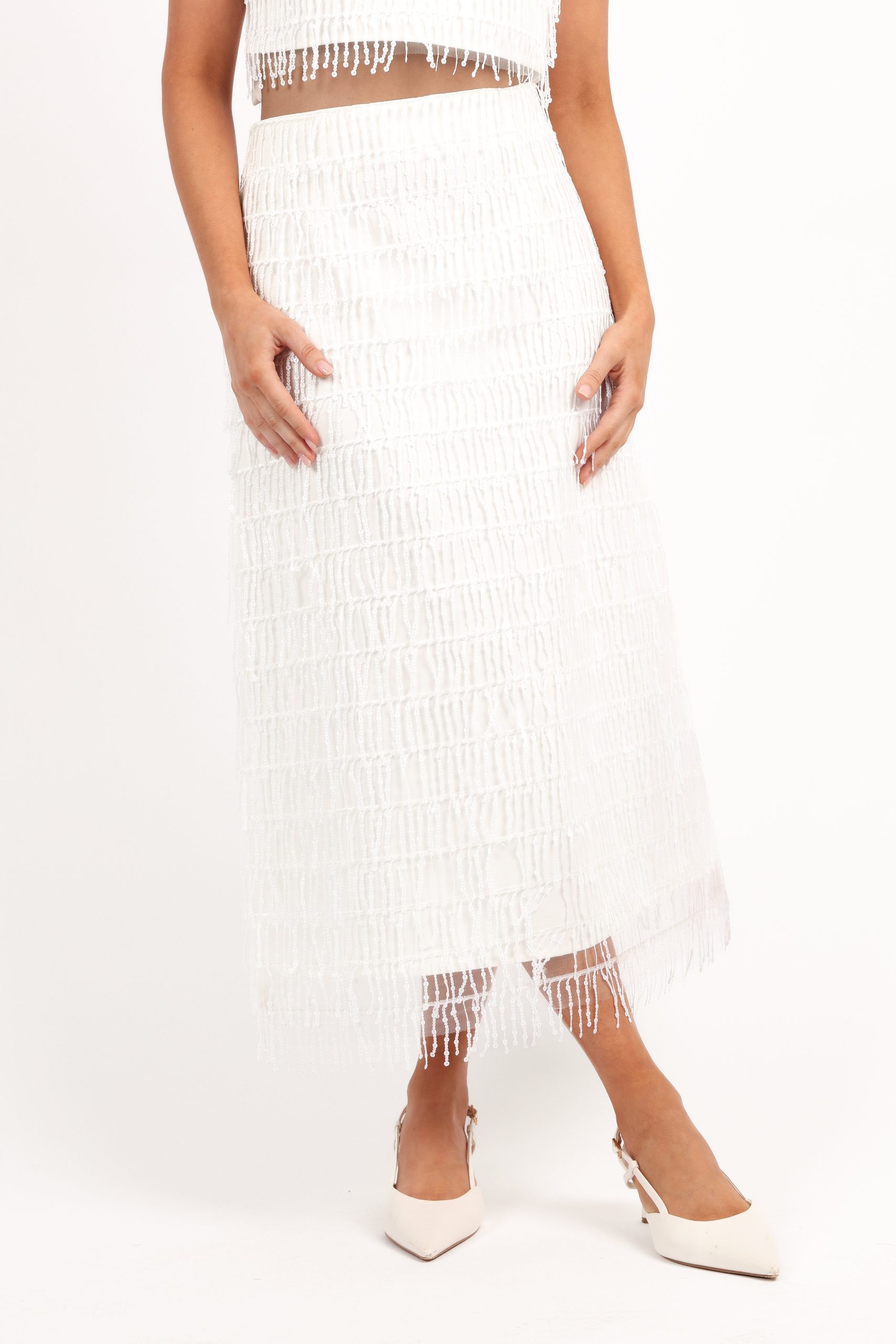 Allure Two Piece Set - White - Image 6