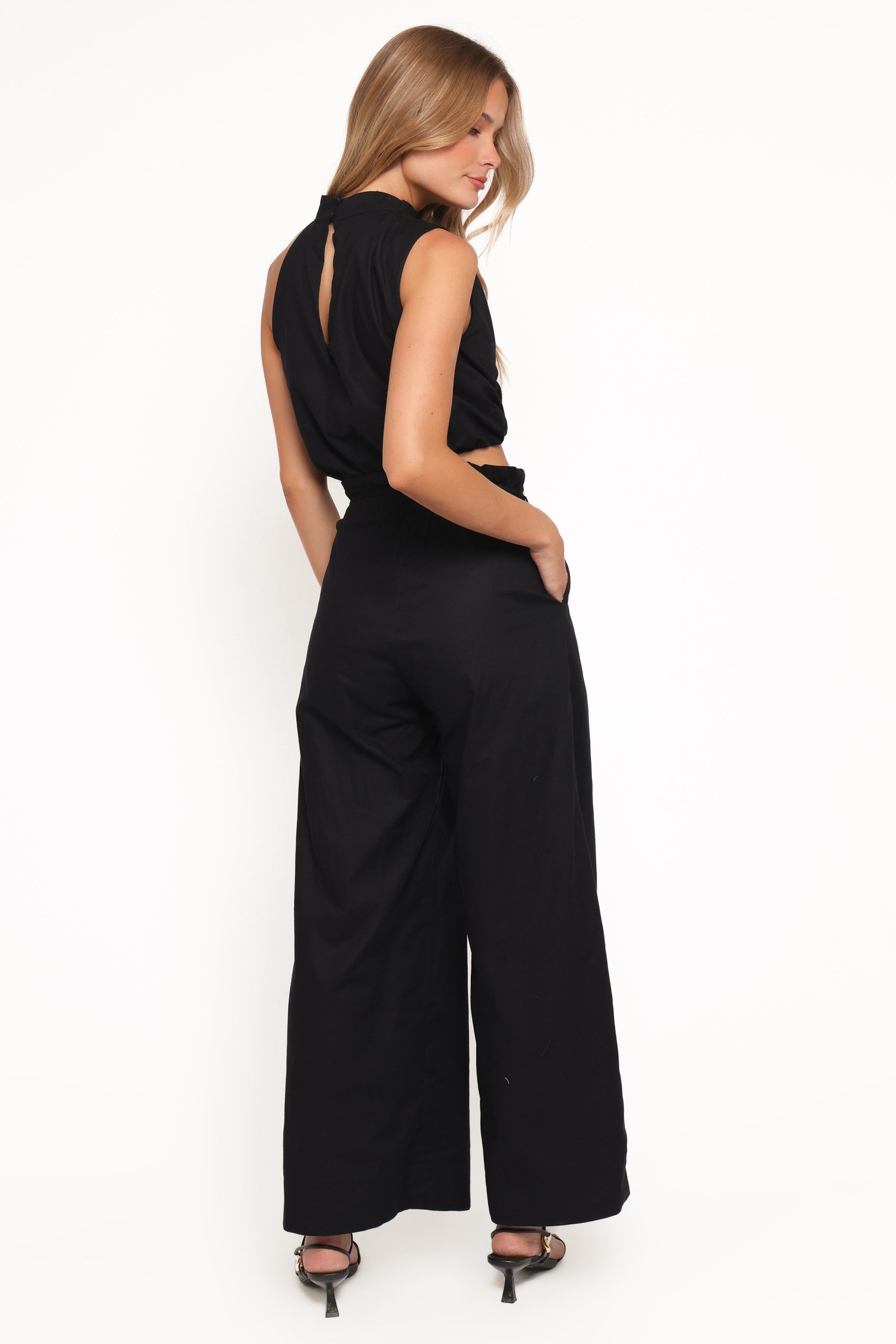 Althea Pant Set - Black - Image 4