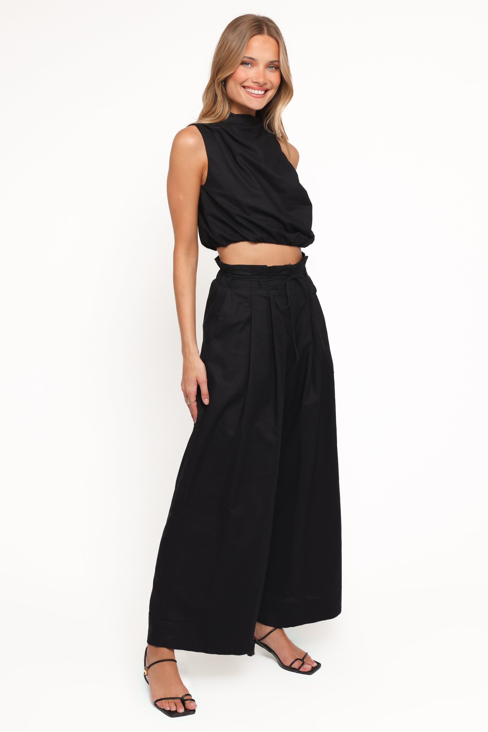 Althea Pant Set - Black - Image 3