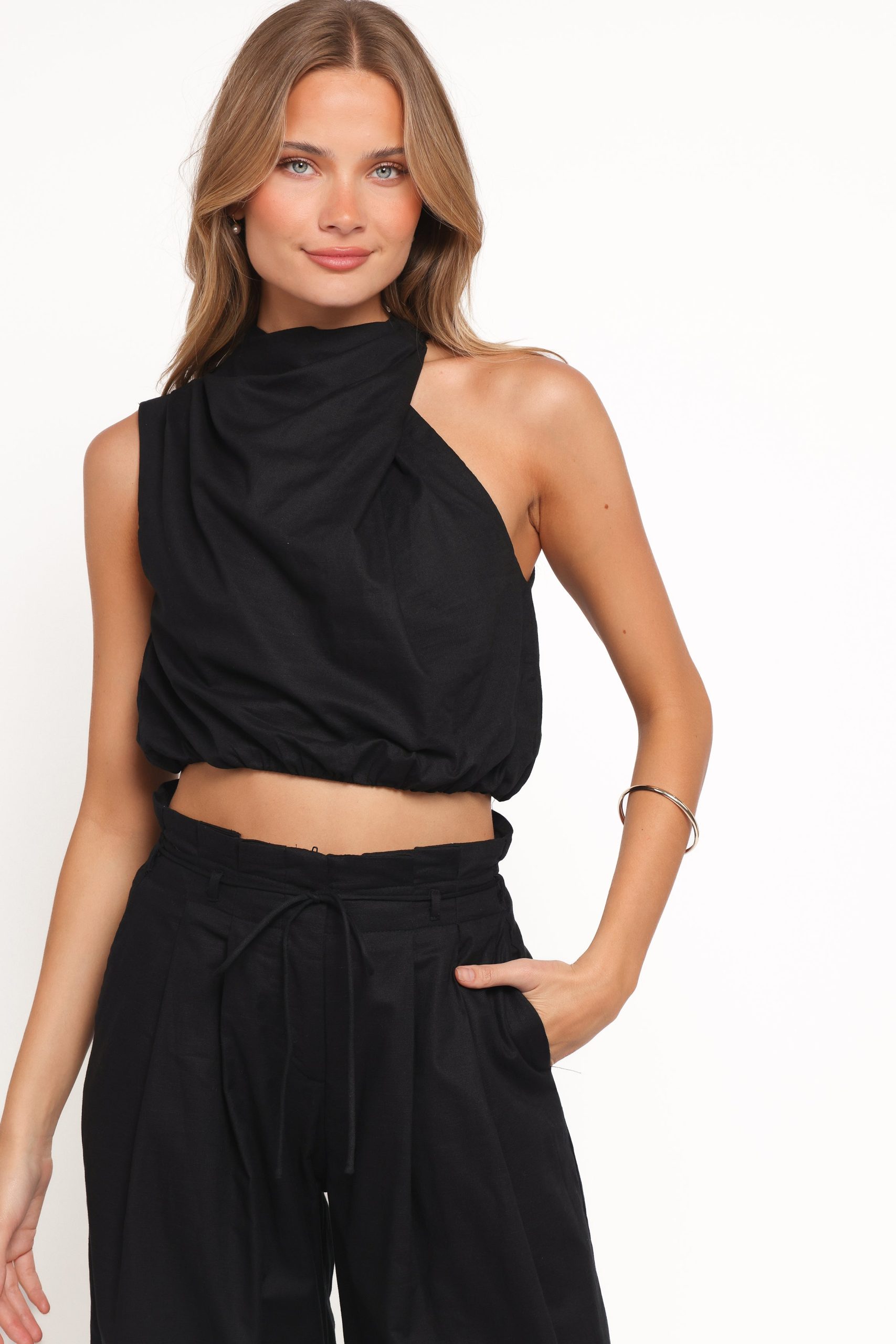 Althea Pant Set - Black - Image 2
