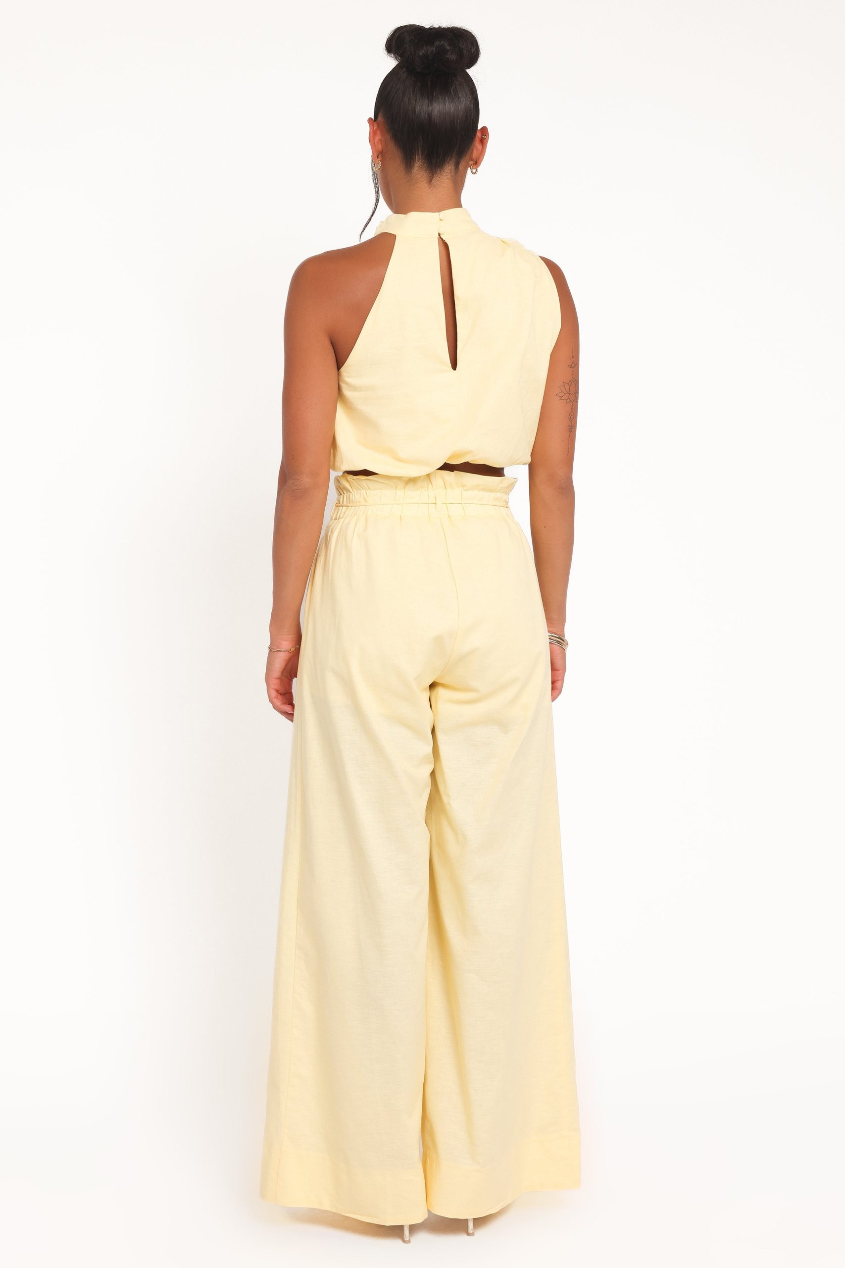 Althea Pant Set - Yellow - Image 4