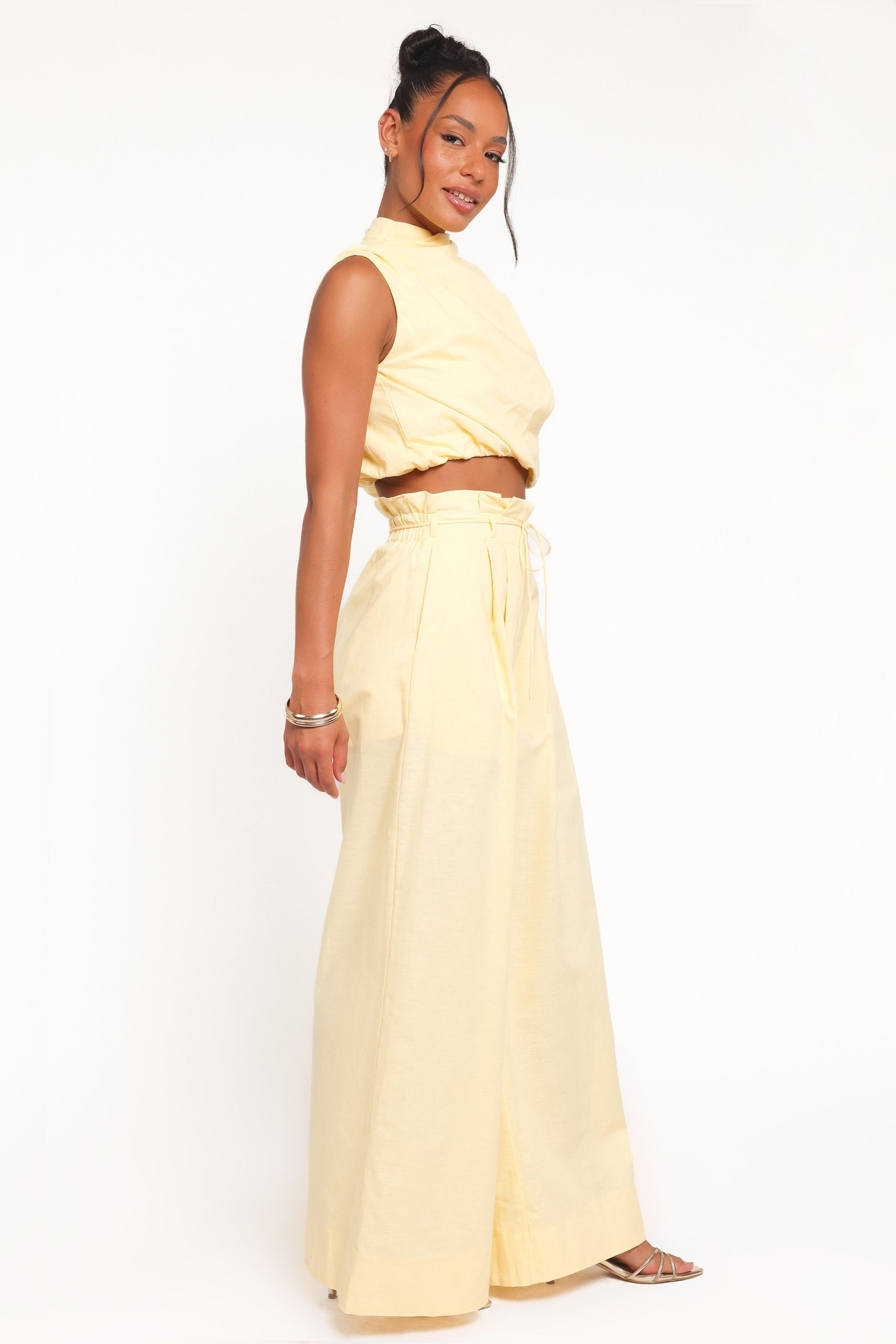 Althea Pant Set - Yellow - Image 3