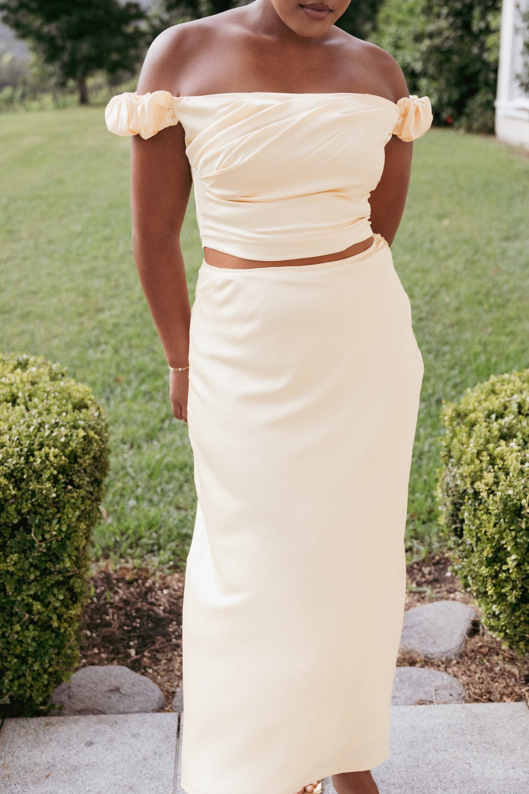 Arabella Two Piece Set - Butter Yellow - Image 9