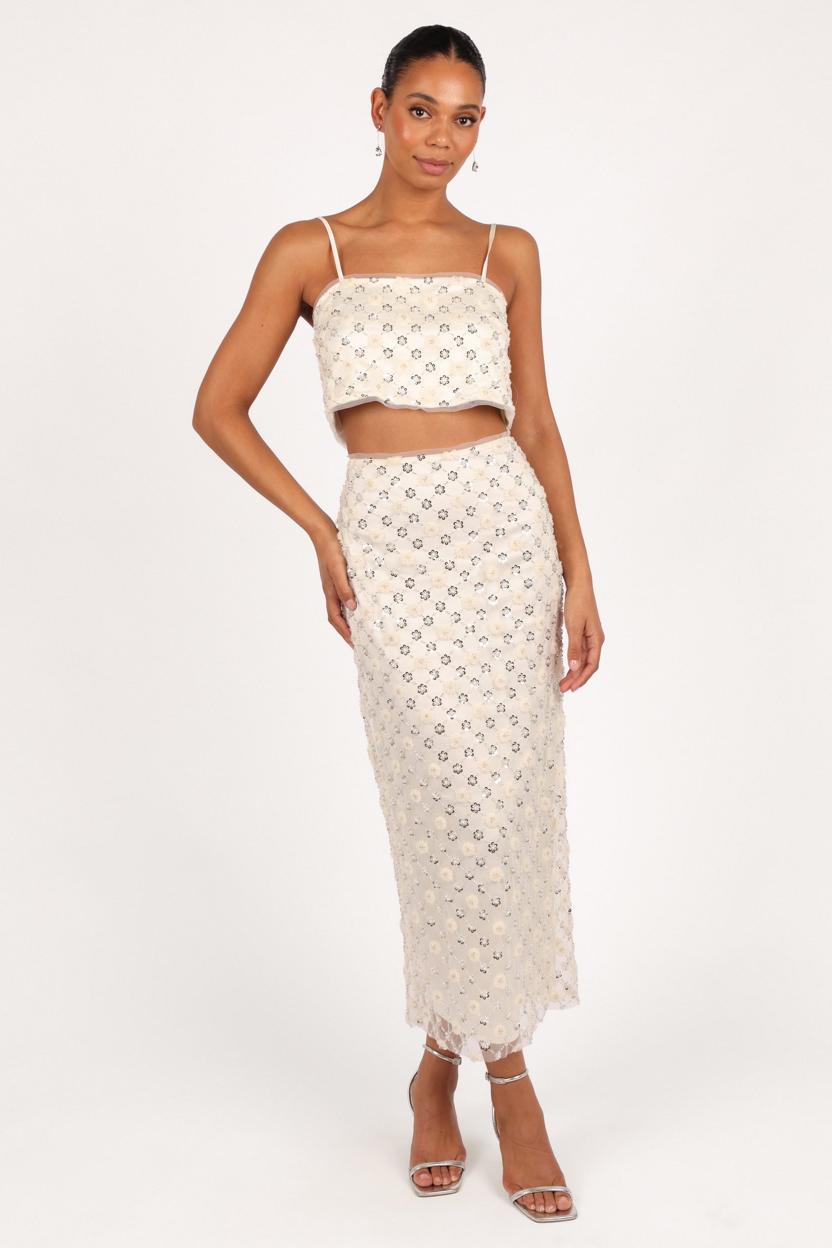 Bottega Two Piece Set - Cream - Image 3