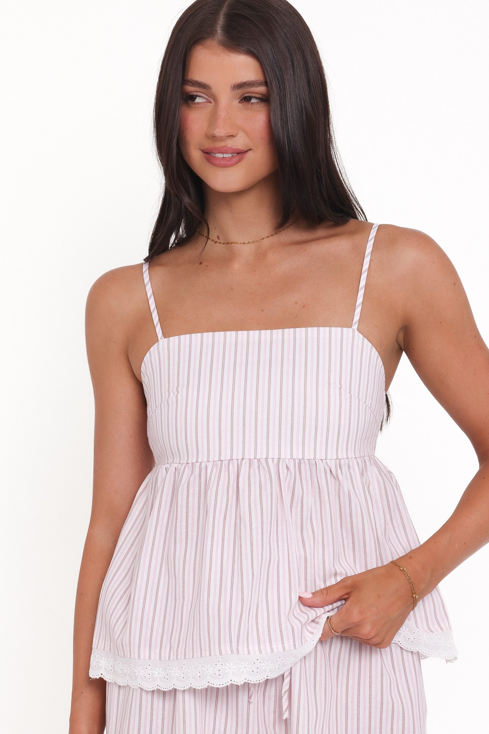 Bridie Short Set - Pink Stripe - Image 6