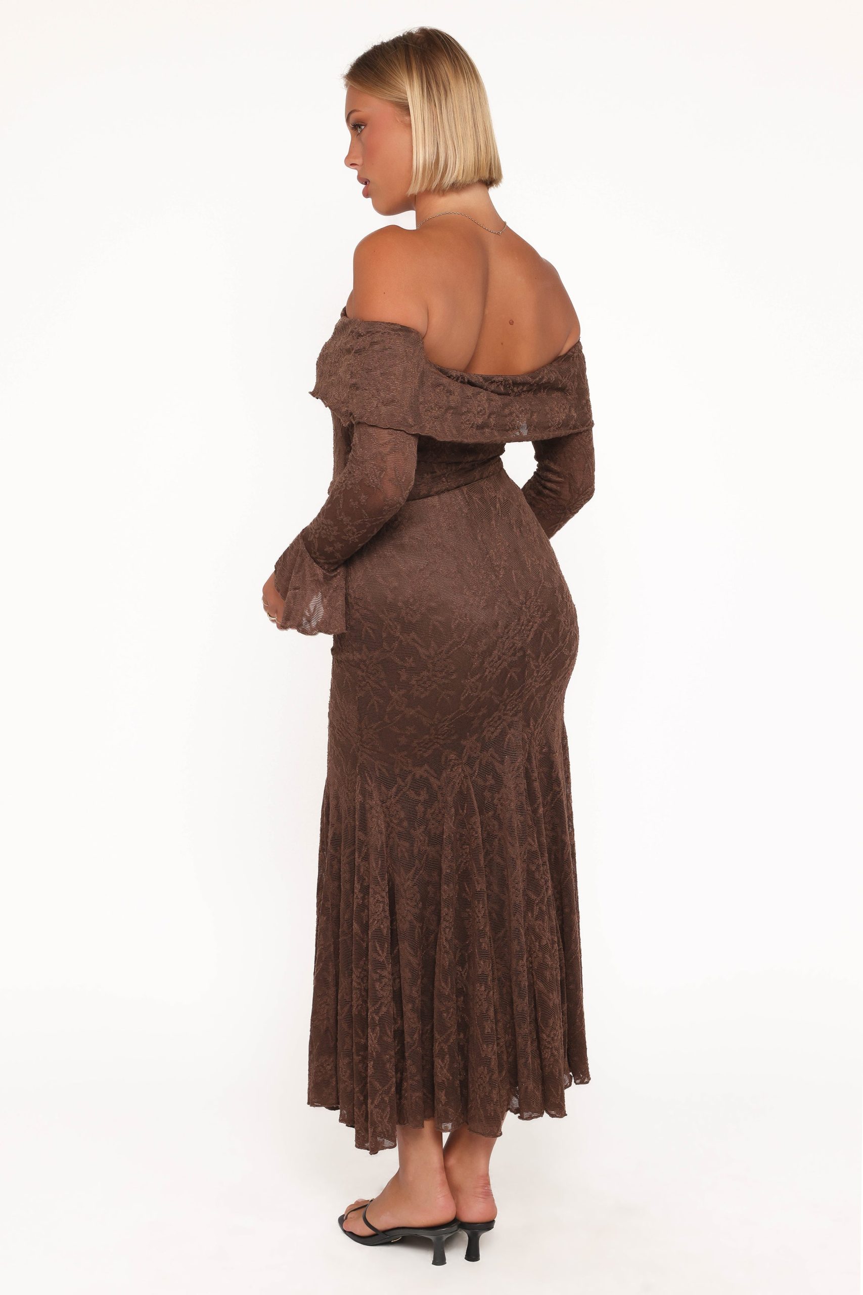 Bromley Lace Skirt Set - Brown - Image 5