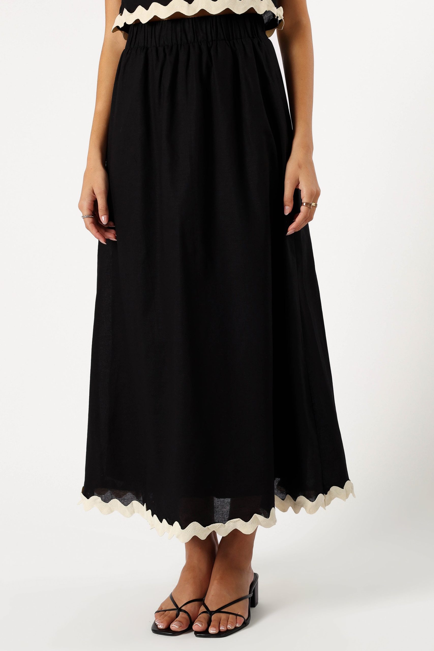 Chrissy Two Piece Set - Black Cream - Image 7