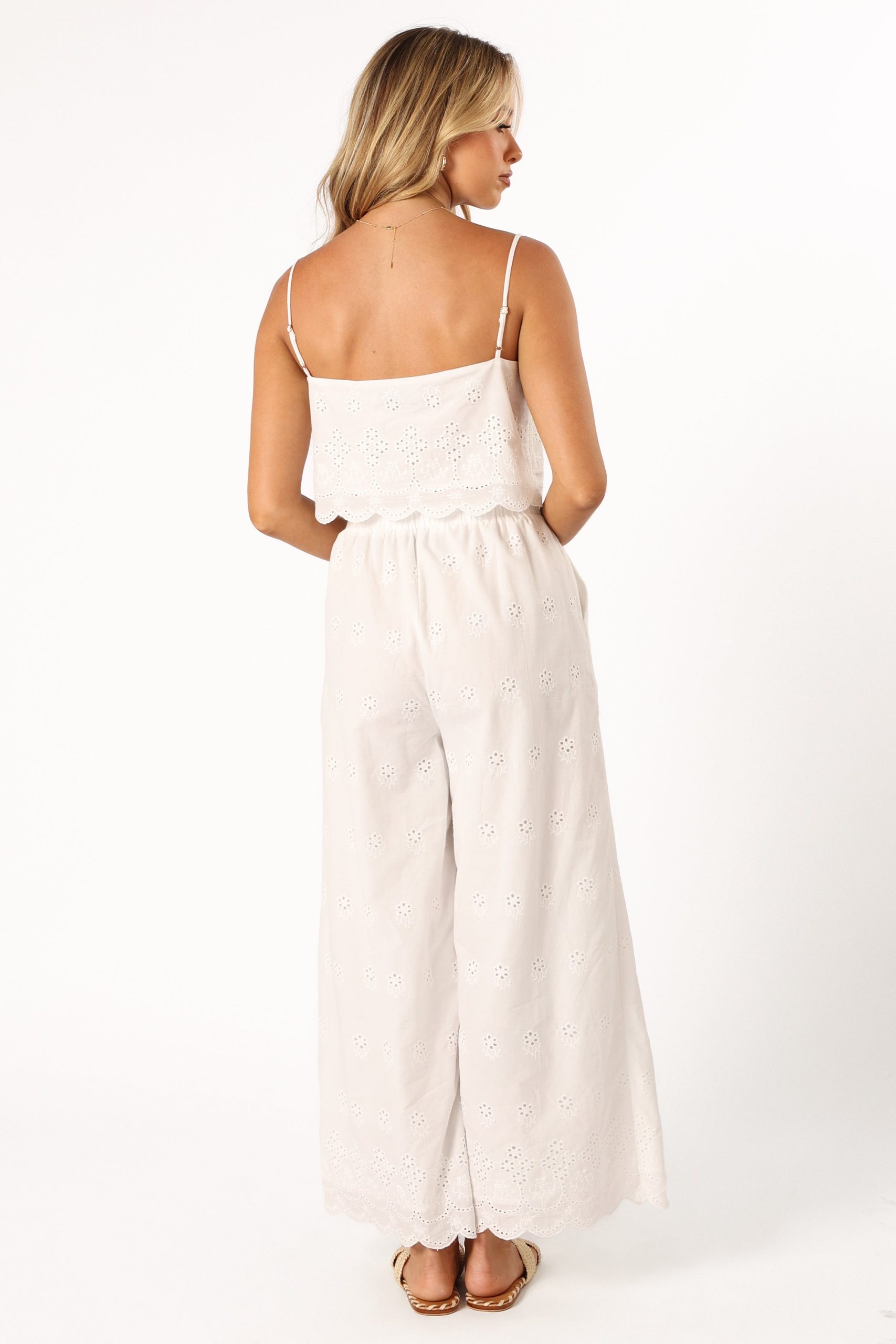 Clementine Pant Set - White - Image 4