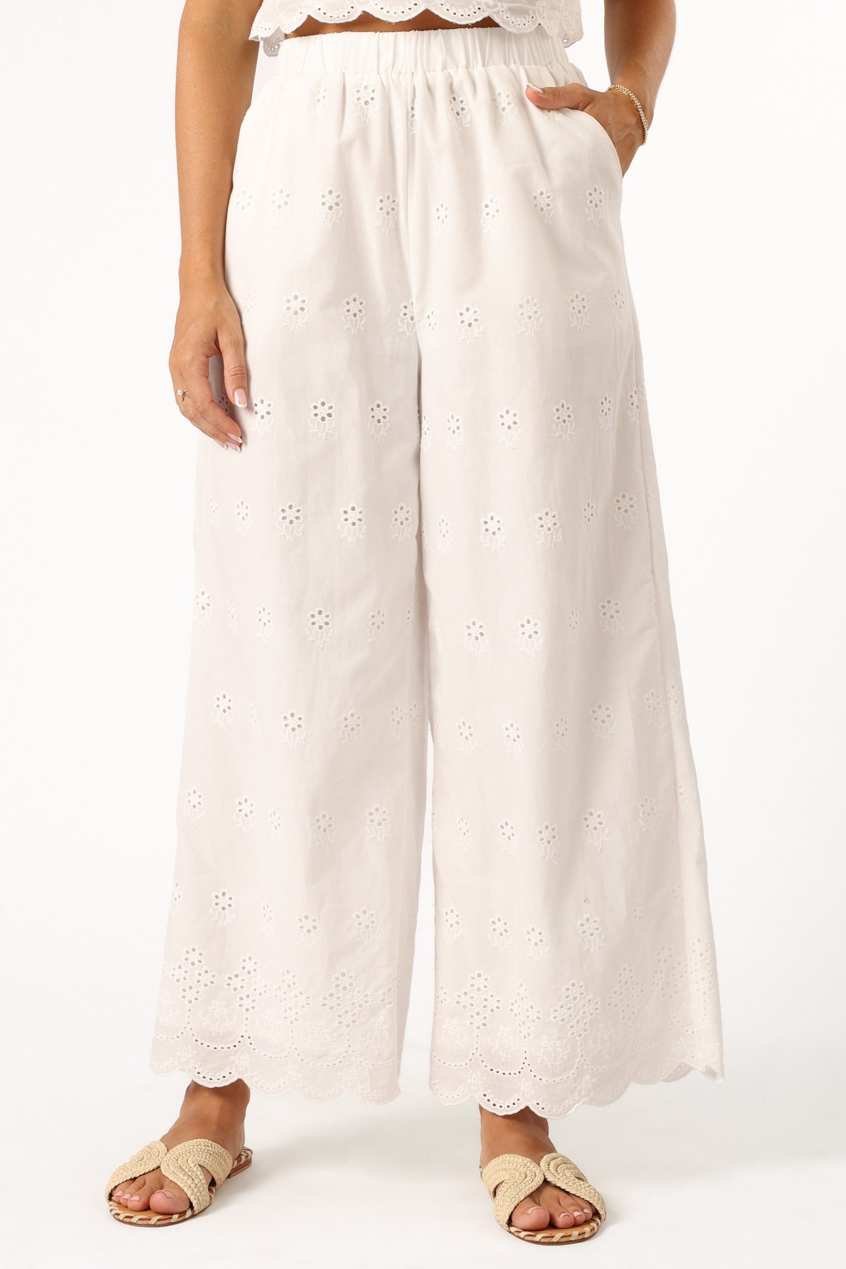 Clementine Pant Set - White - Image 7