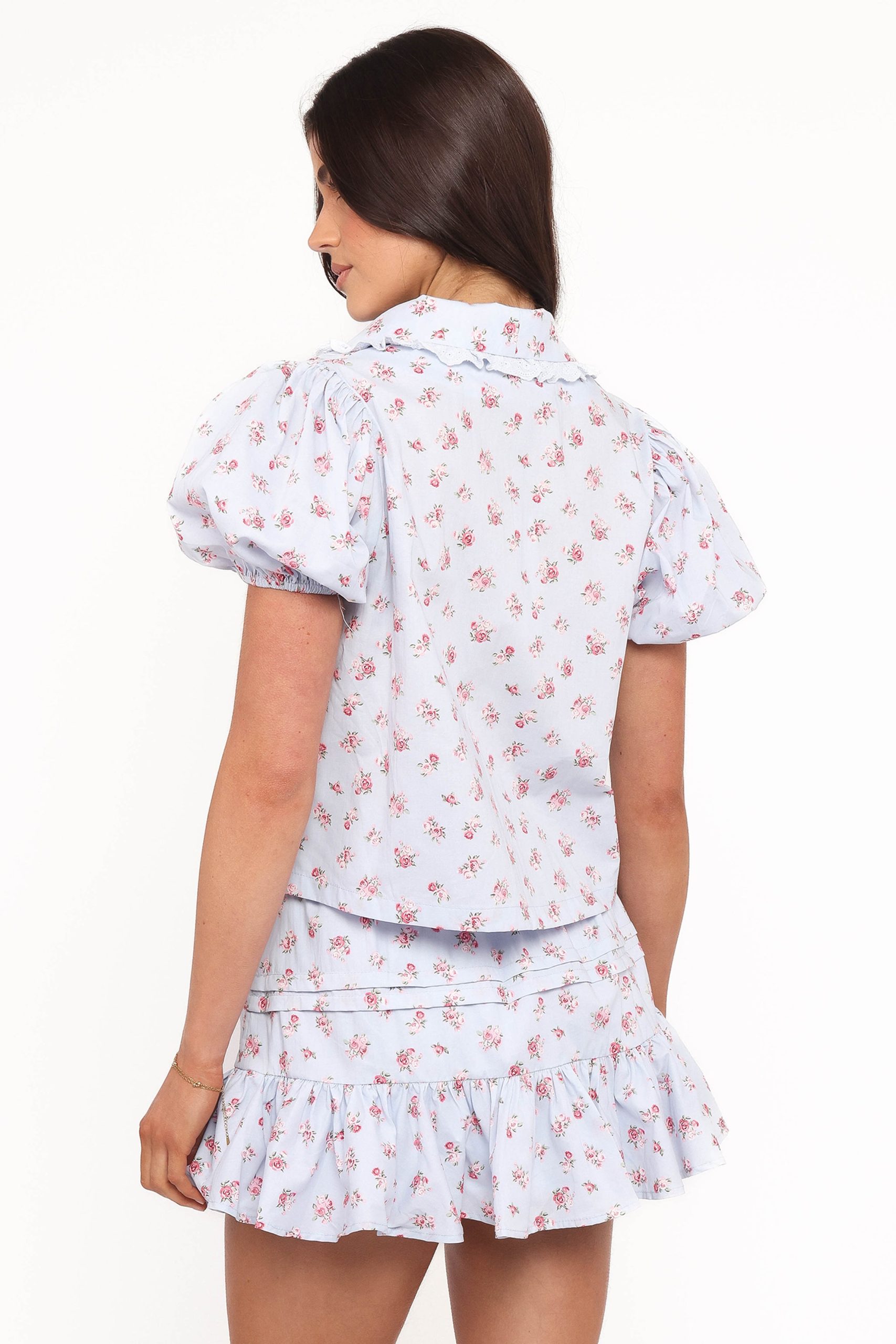 Courtney Skirt Set - Blue - Image 5