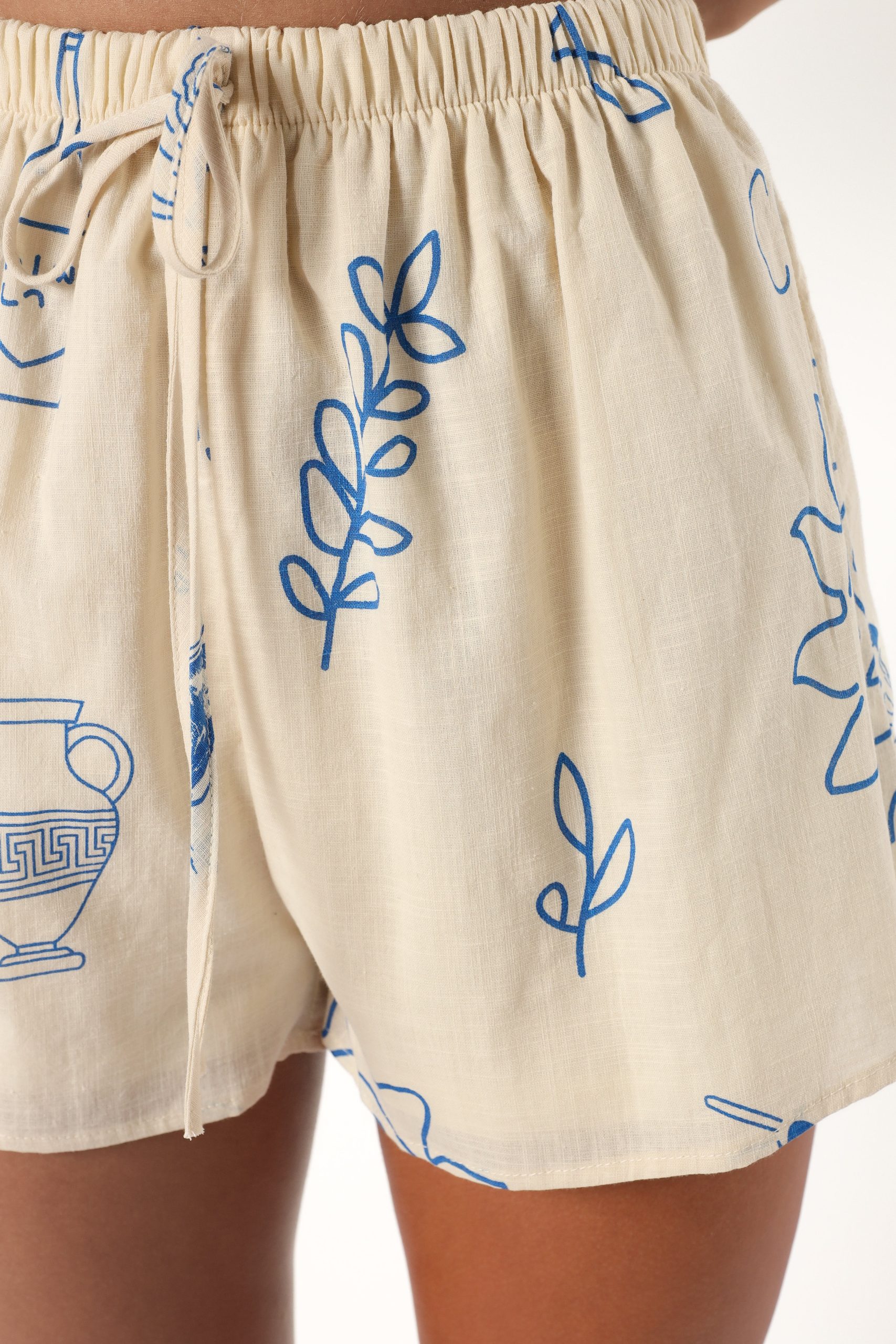 Davey Short Set - Cream Blue - Image 10