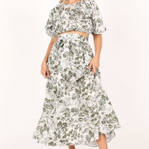Delilah Set - Green Floral