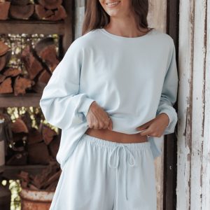Eliza Short Set - Ice Blue