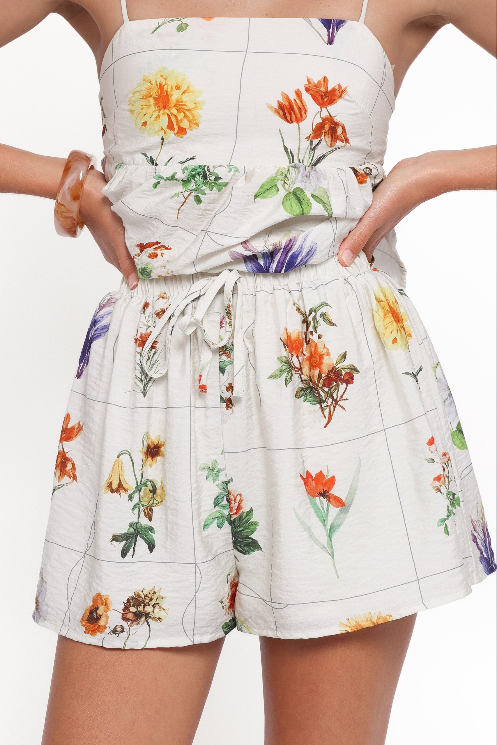 Emilie Short Set - Multi Flowers - Image 5