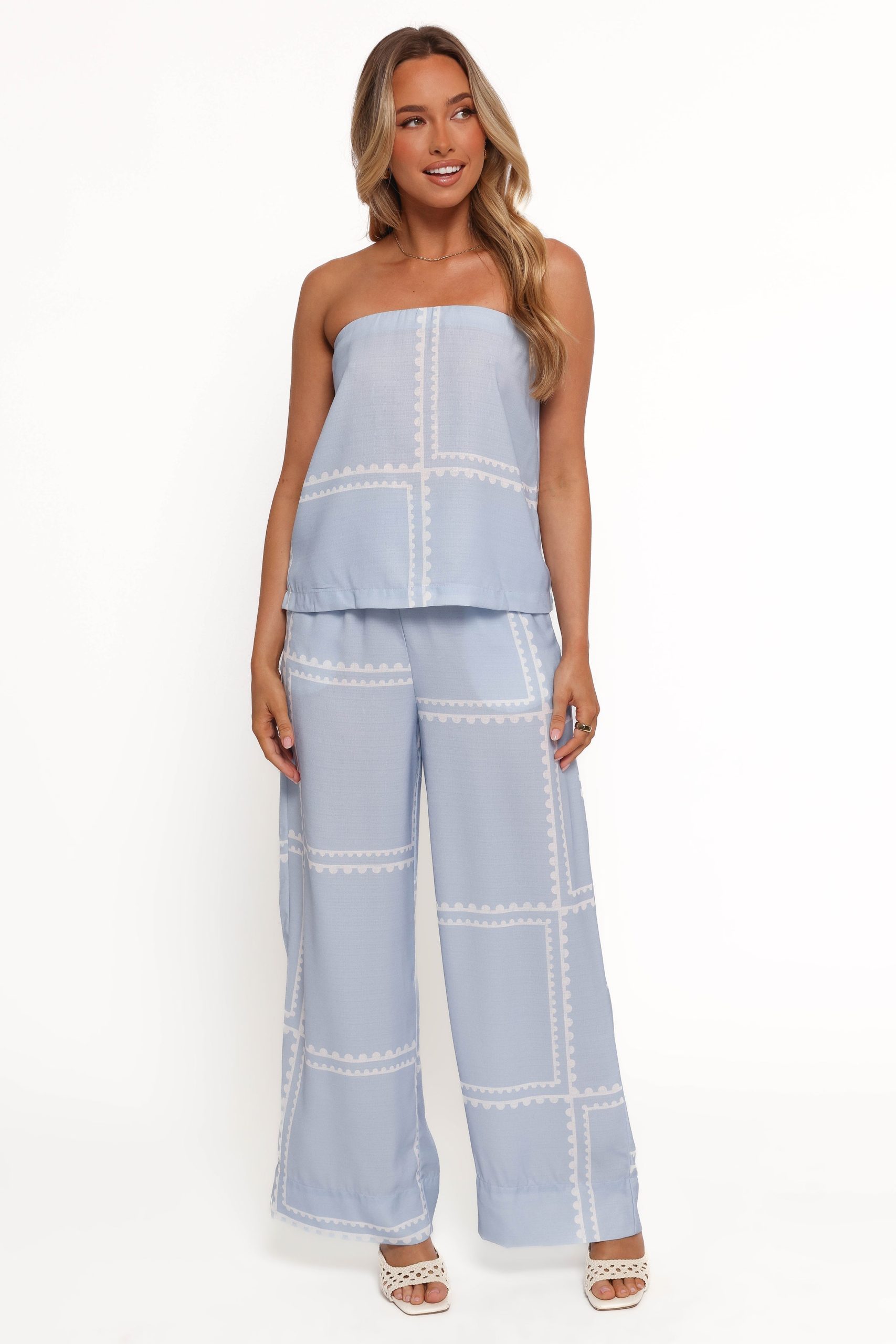 Ezra Pant Set - Light Blue - Image 3