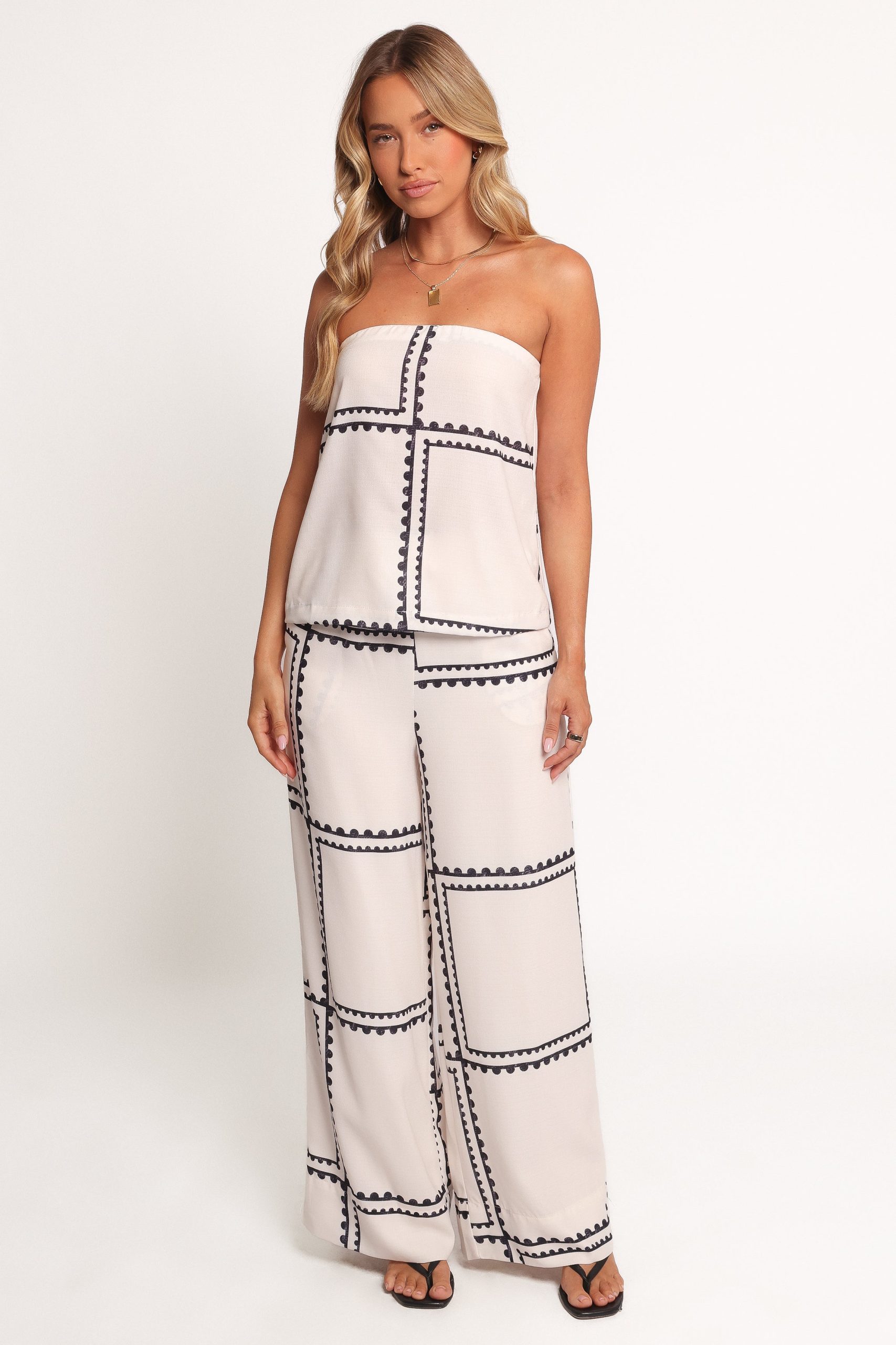 Ezra Pant Set - White - Image 3