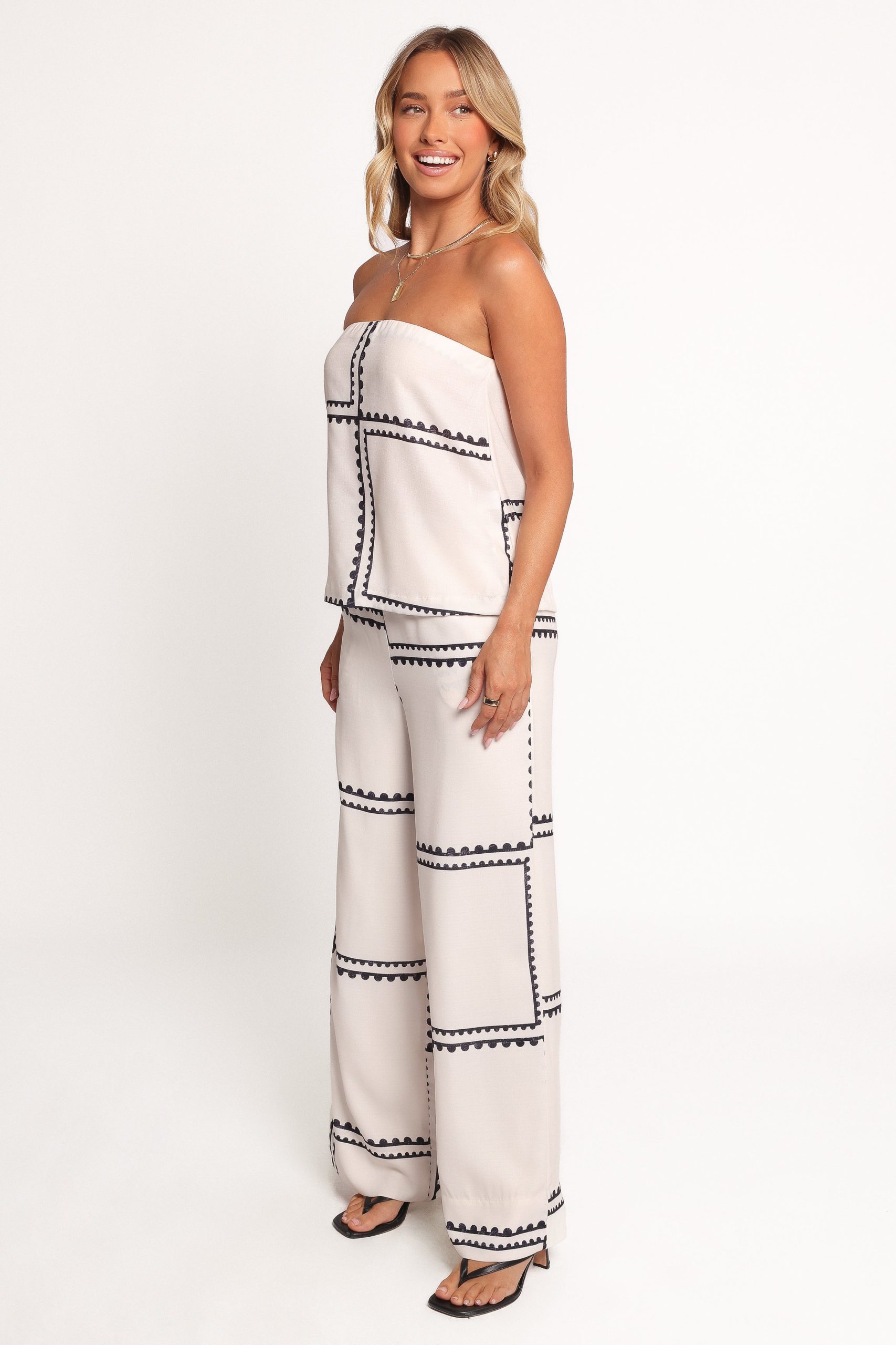Ezra Pant Set - White - Image 4