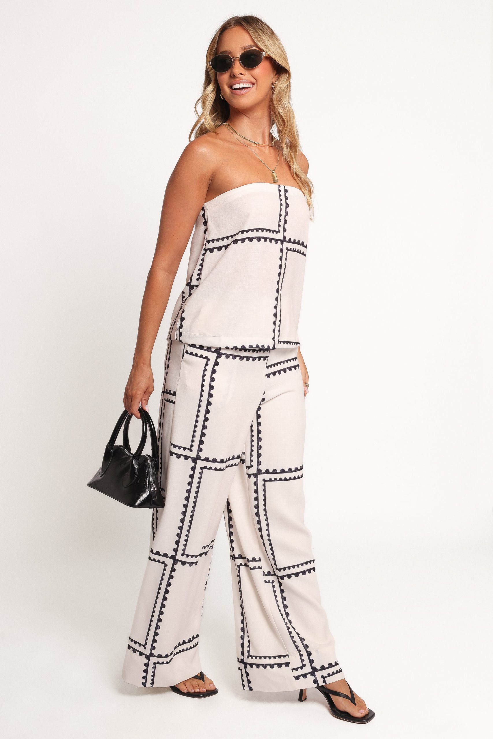 Ezra Pant Set - White - Image 2