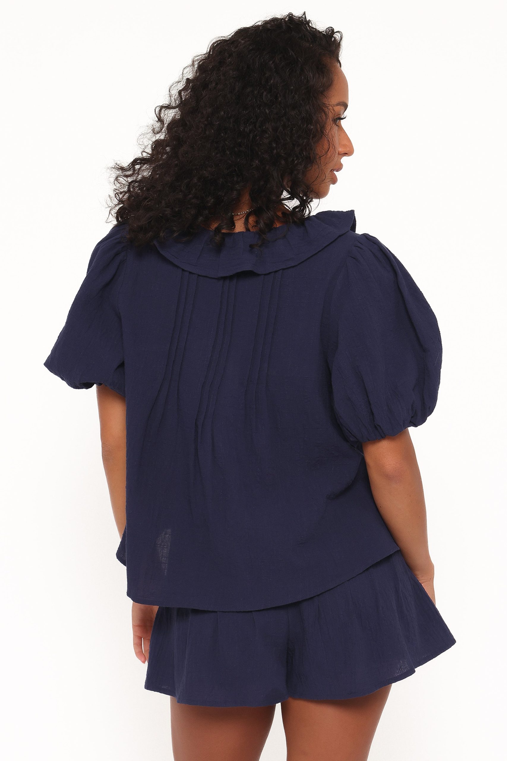 Felicity Short Set - Navy - Image 4