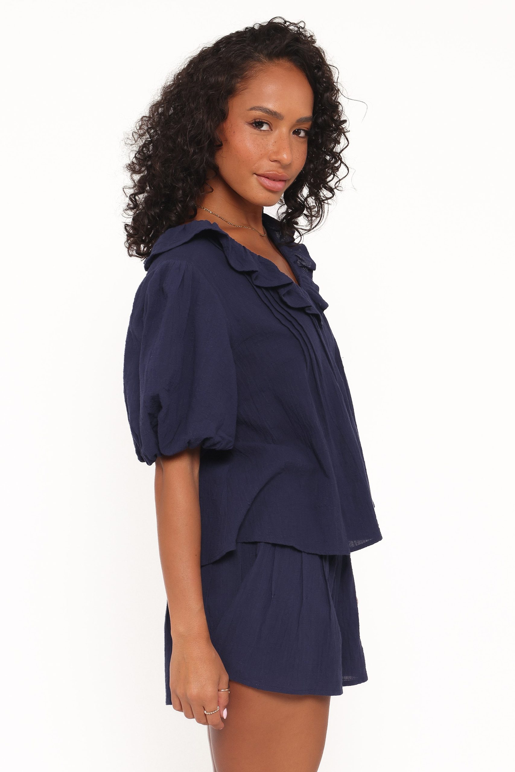 Felicity Short Set - Navy - Image 3