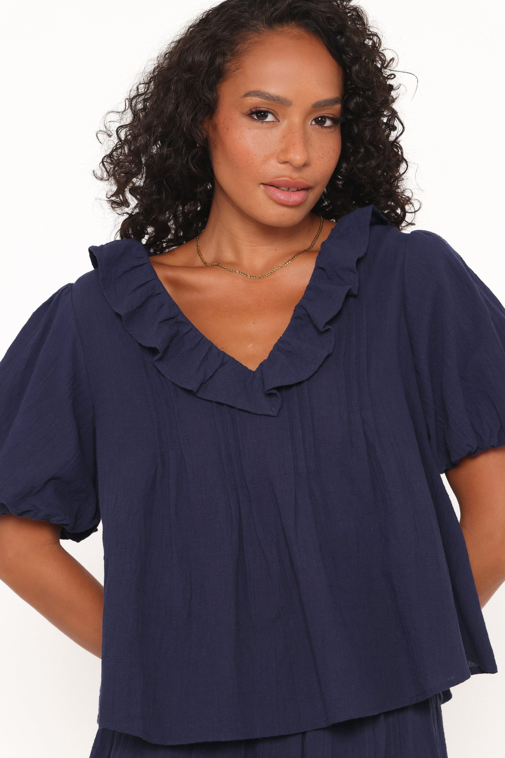 Felicity Short Set - Navy - Image 2