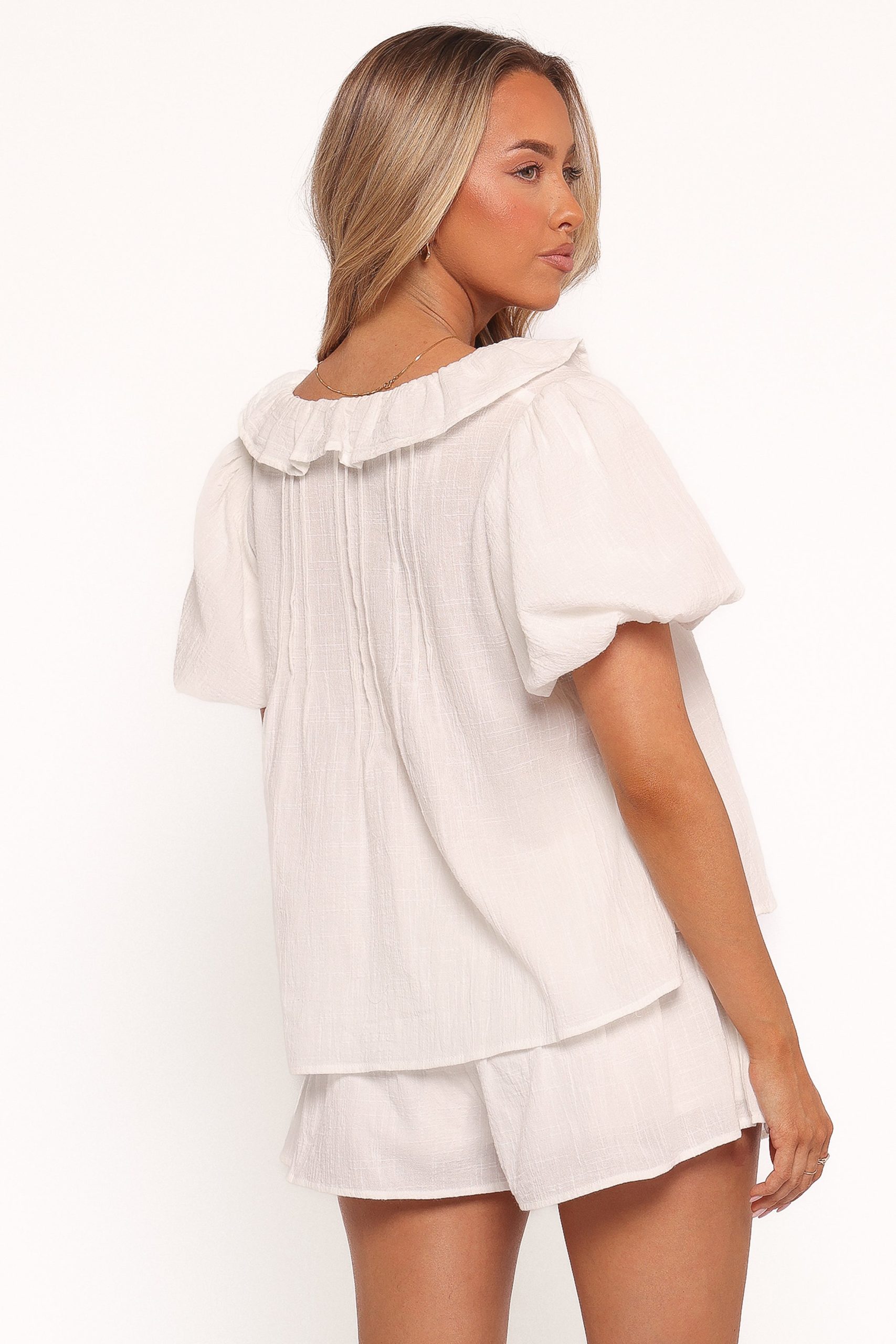 Felicity Short Set - White - Image 6