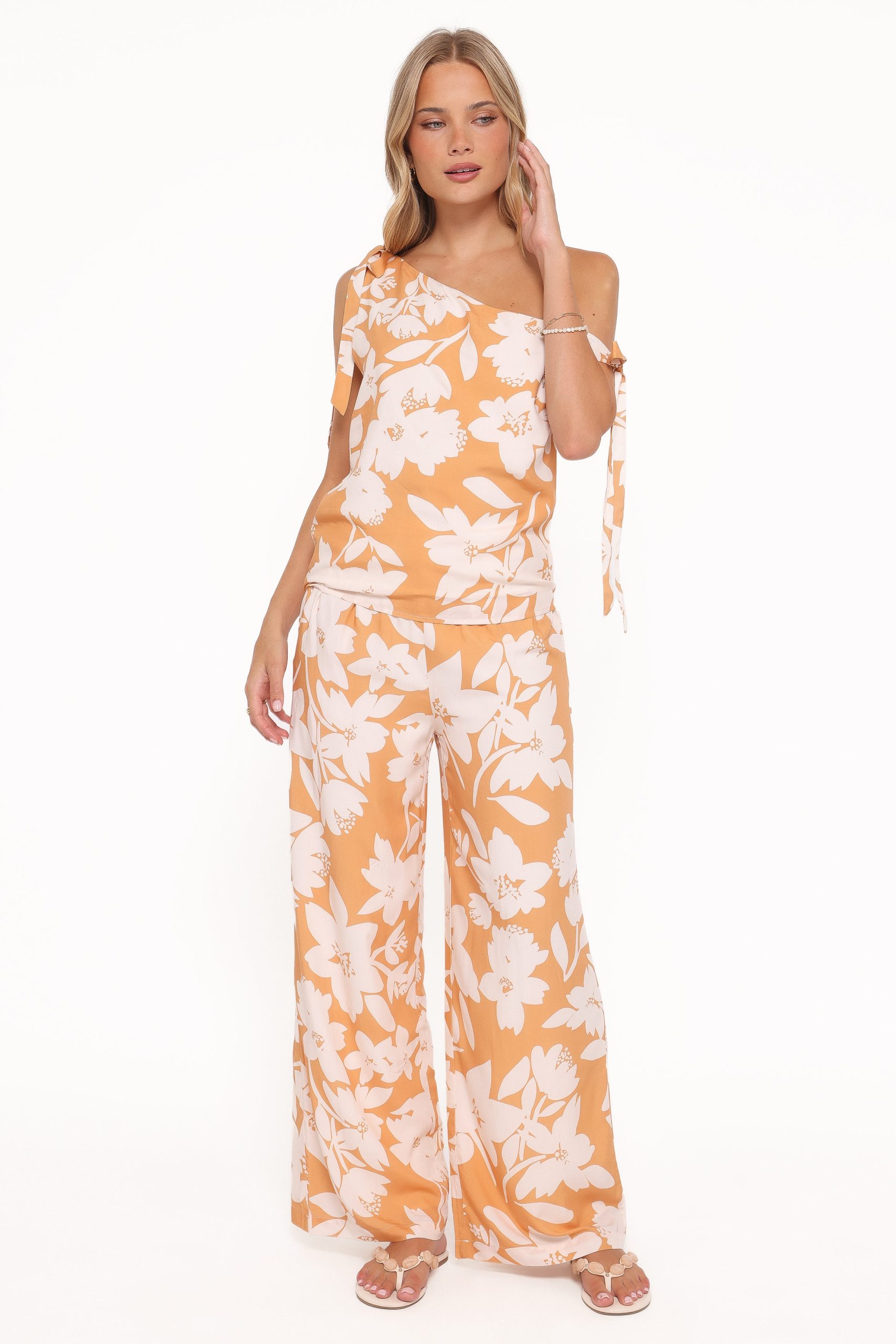 Flynn Pant Set - Yellow Floral - Image 2