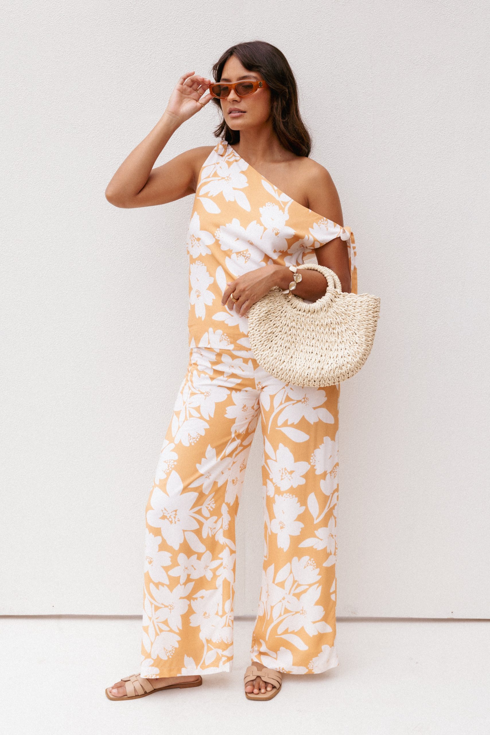 Flynn Pant Set - Yellow Floral - Image 8