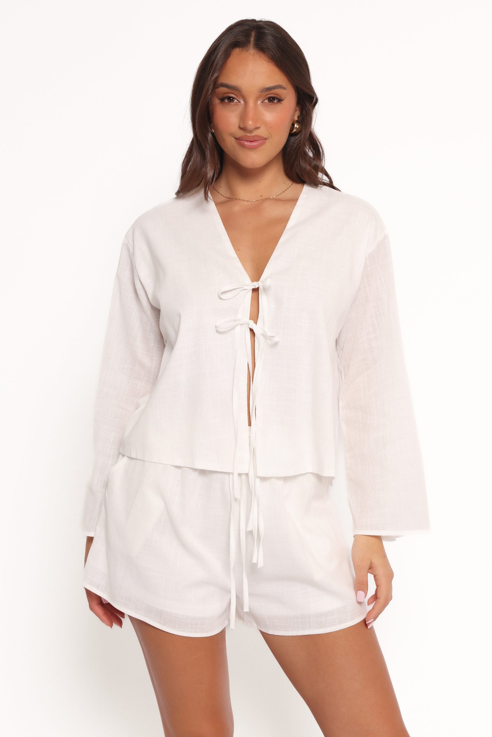 Flynn Short Set - White - Image 2