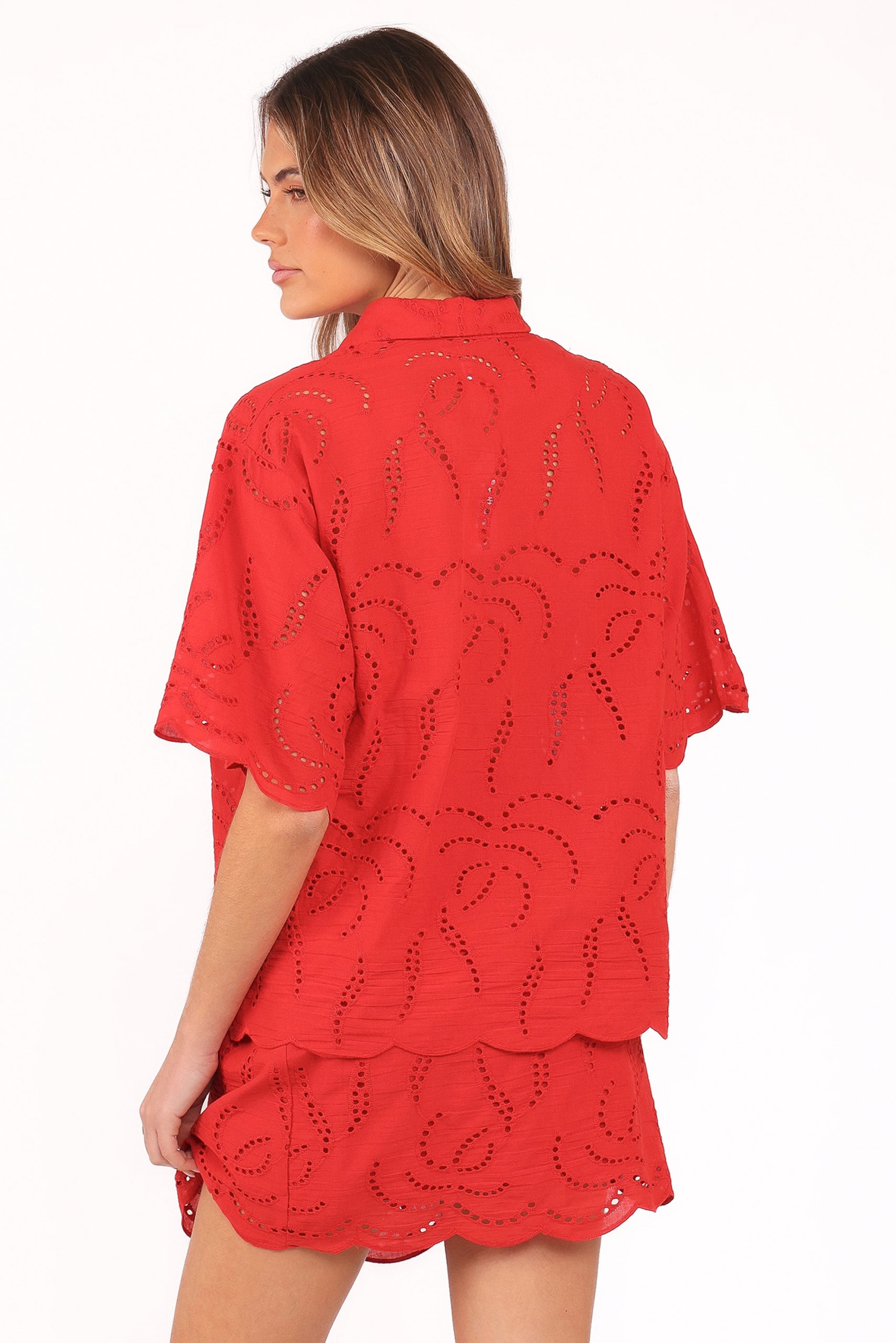 Gallie Skirt Set - Red - Image 5