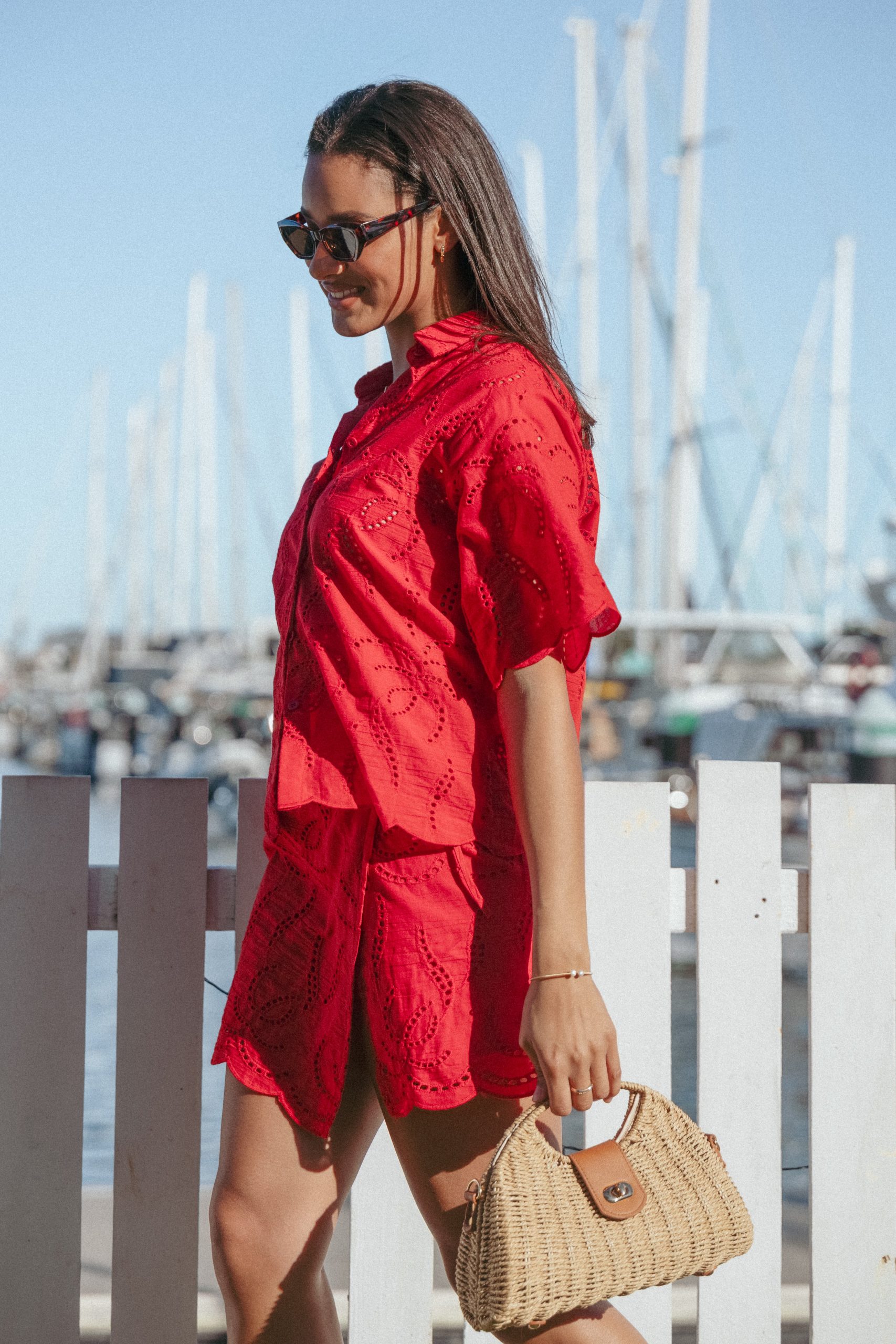 Gallie Skirt Set - Red - Image 10