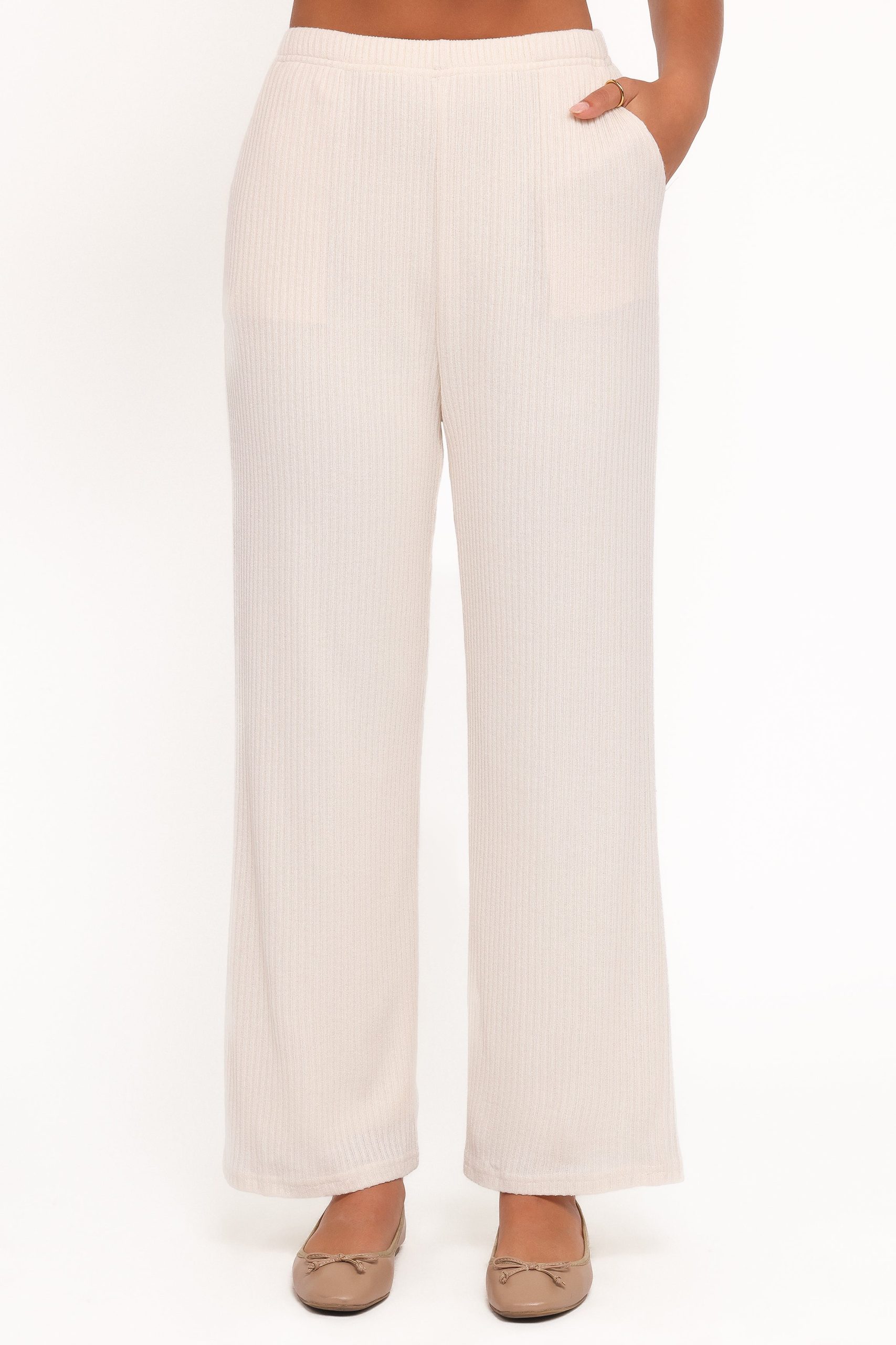 Granger Knit Pant Set - Cream - Image 5