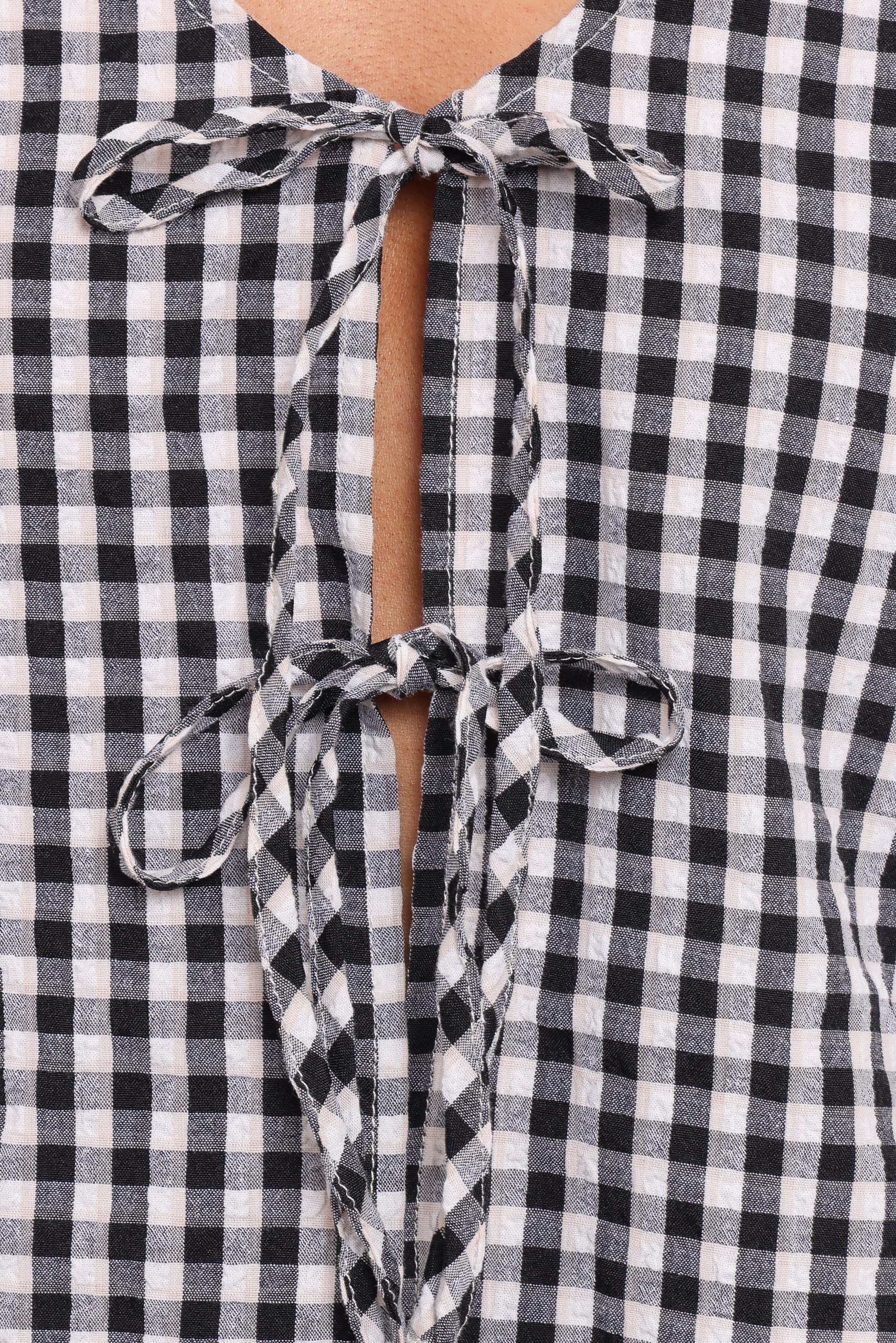 Hilda Pant Set - Black Gingham - Image 6