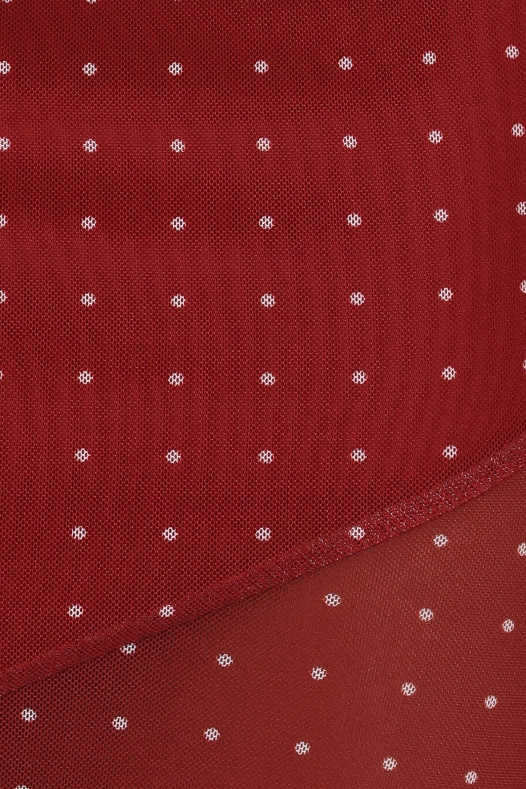 Hollie Mesh Skirt Set - Red Polka Dot - Image 8