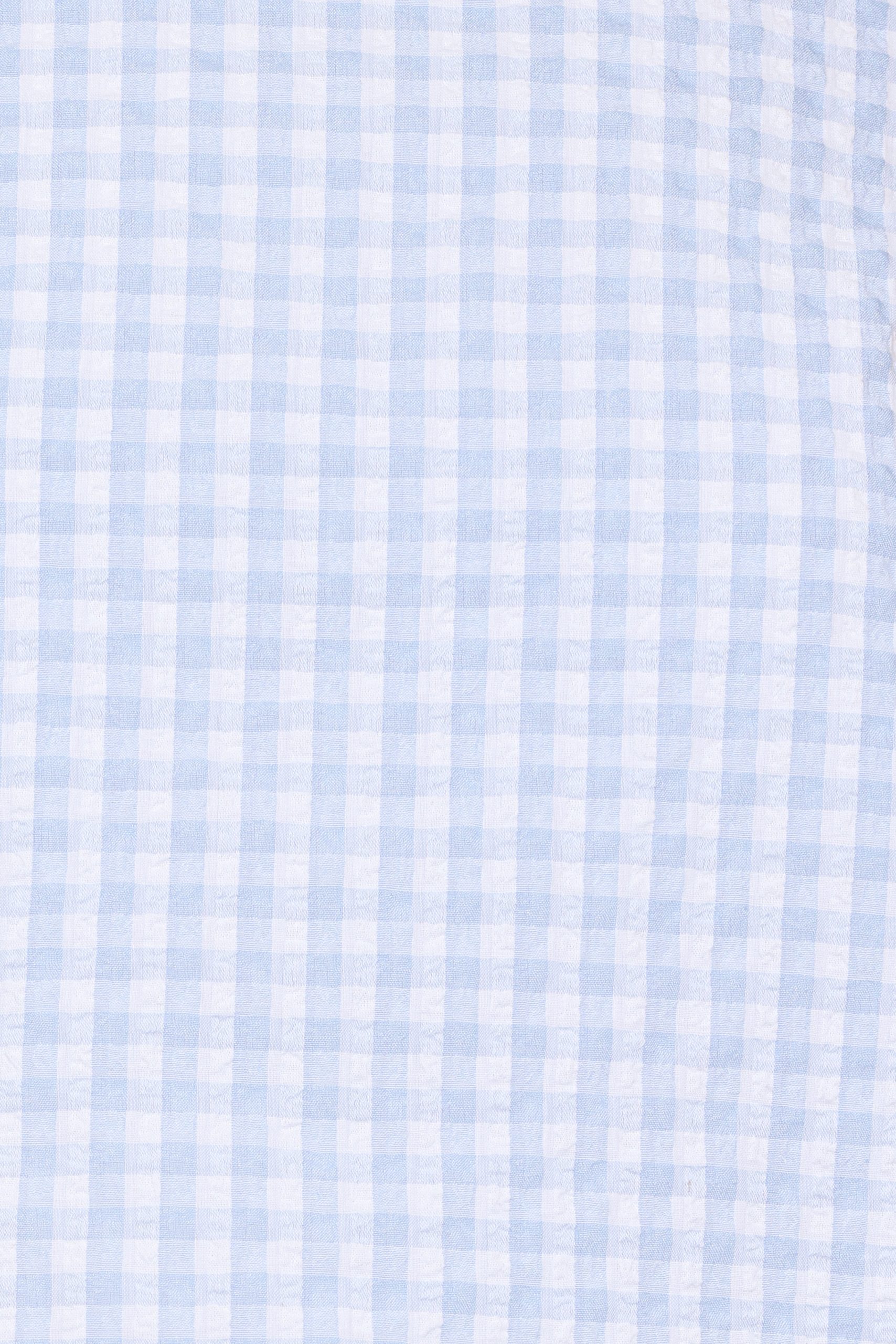 Jillian Smocked Pant Set - Blue Gingham - Image 7