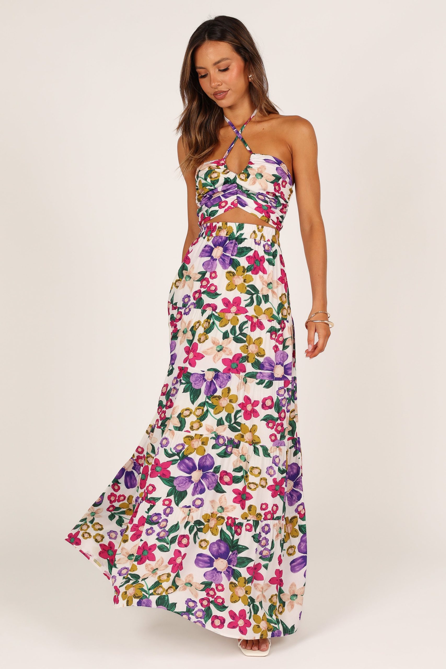 Kari Halter Top Set - Floral - Image 3
