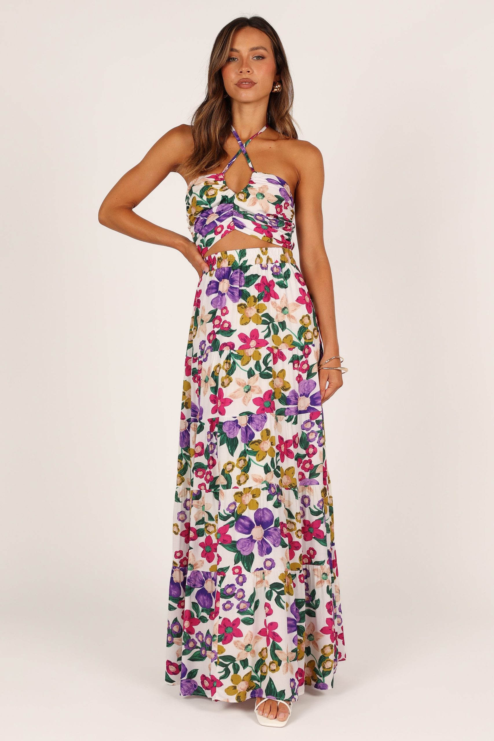 Kari Halter Top Set - Floral - Image 5