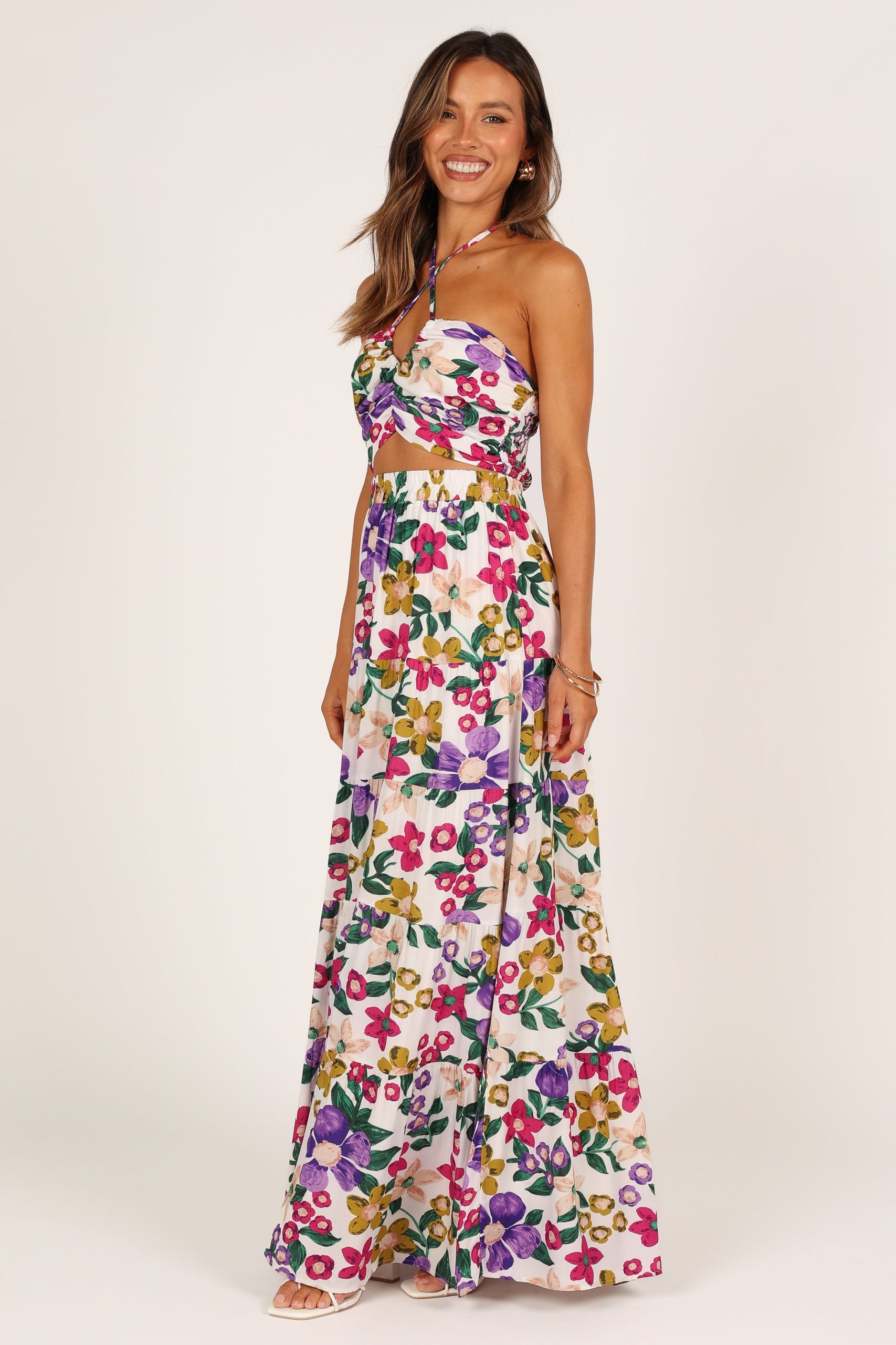 Kari Halter Top Set - Floral - Image 7
