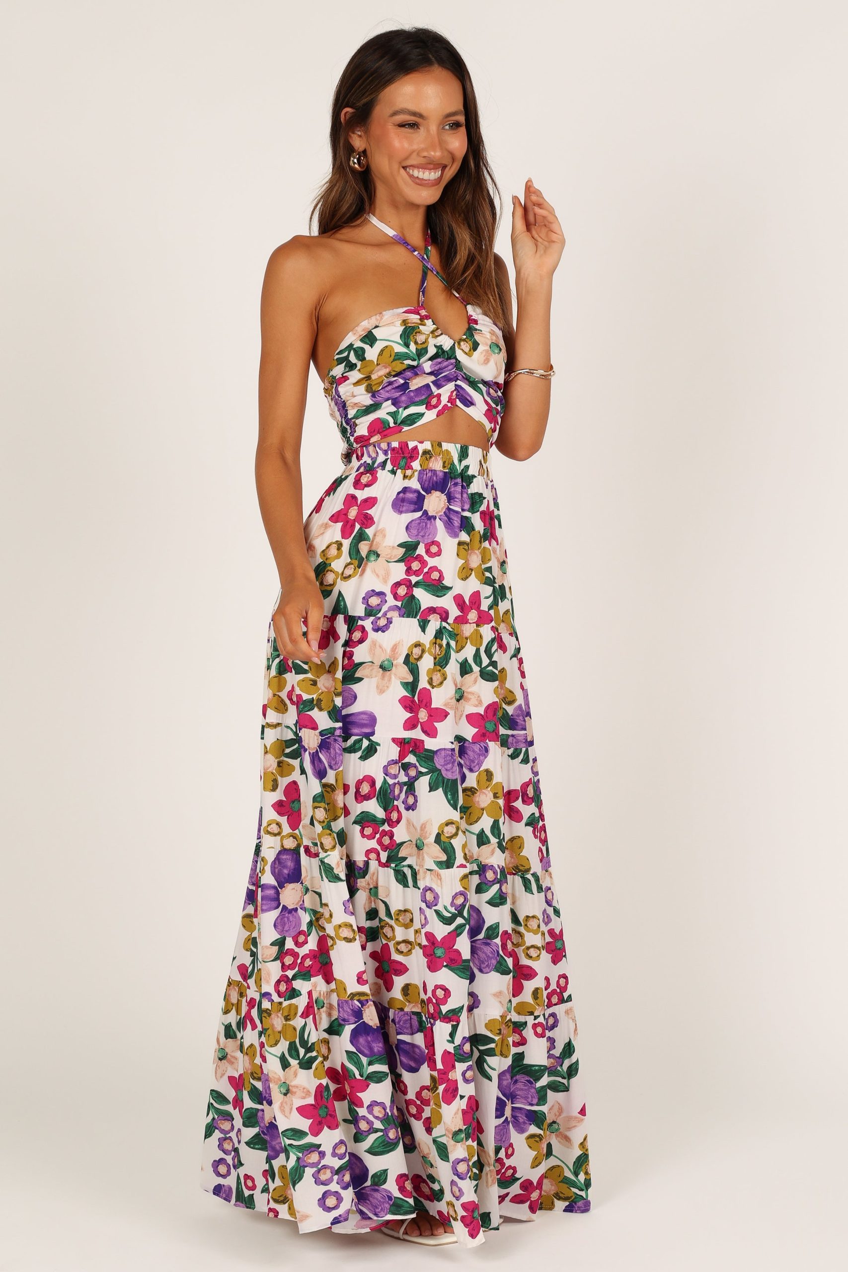 Kari Halter Top Set - Floral - Image 8